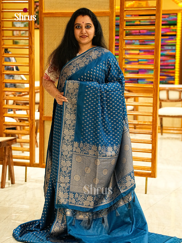 Jute Banaras Saree - EJ24314