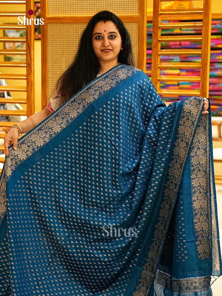Jute Banaras Saree - EJ24314