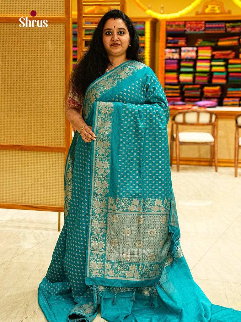 Jute Banaras Saree - EJ24317