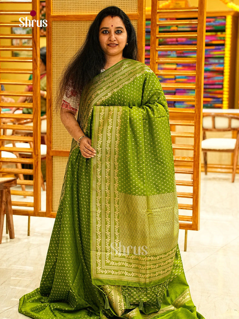 Jute Banaras Saree - EJ24322