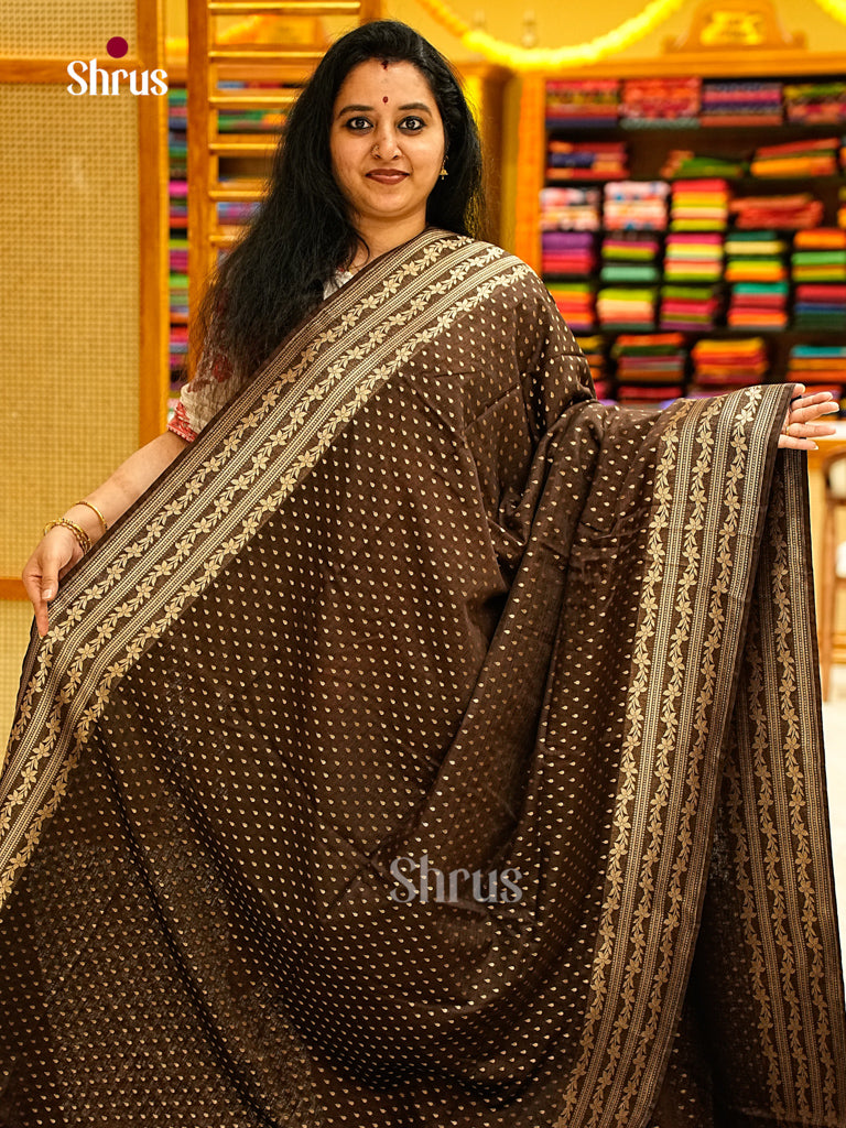 Jute Banaras Saree - EJ24325