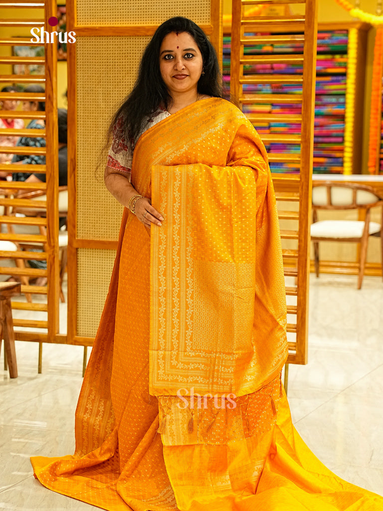 Jute Banaras Saree - EJ24327
