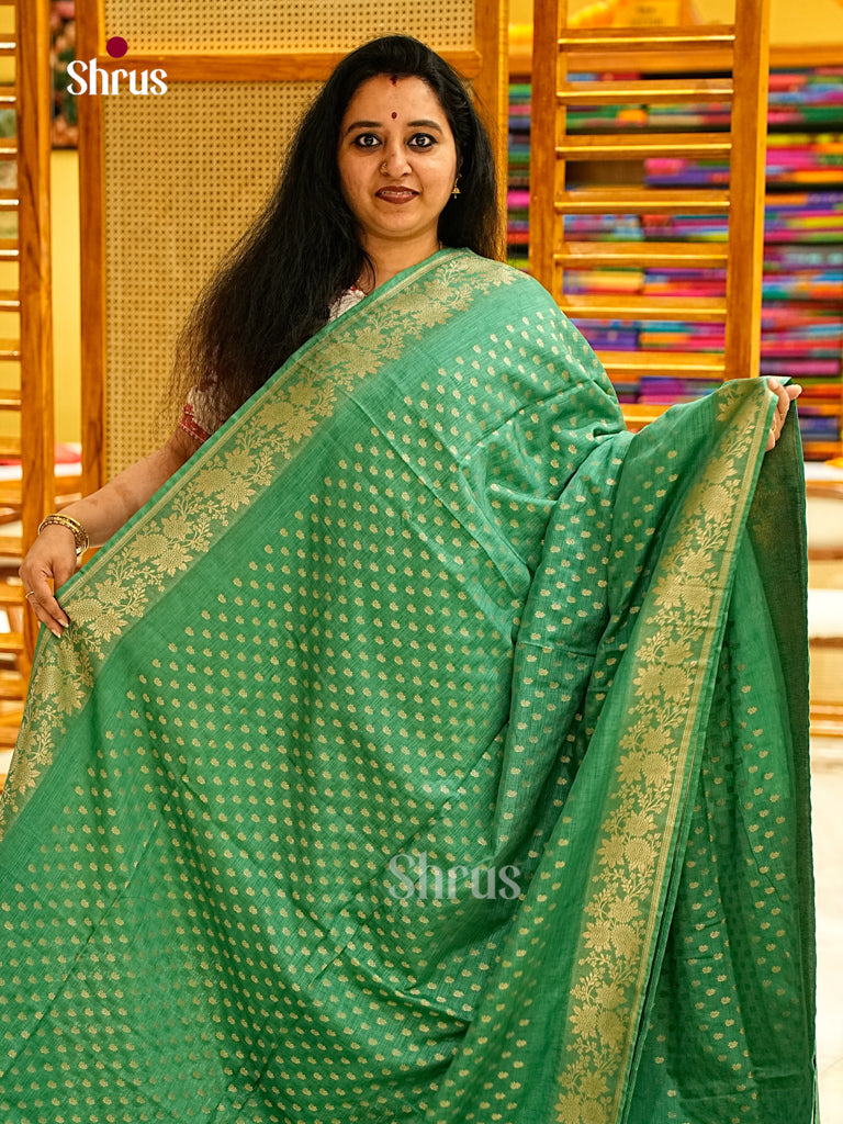 Jute Banaras Saree - EJ24329