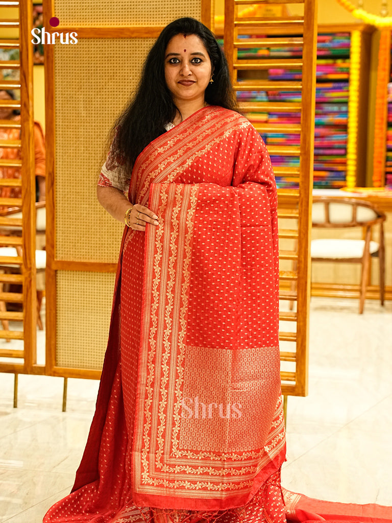 Jute Banaras Saree - EJ24330