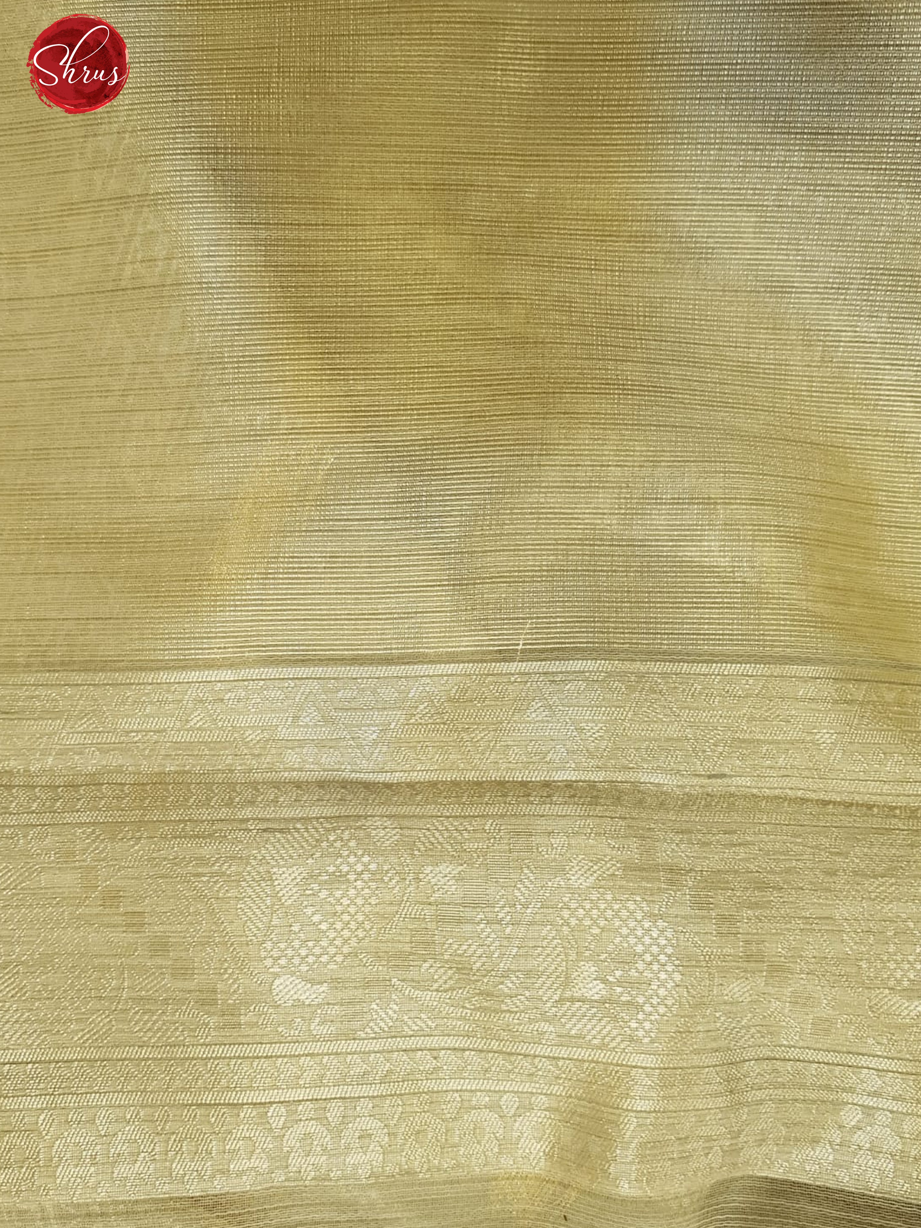 Grey(Single Tone)-Art Linen with zari woven floral brocade on the body &Zari Border - Shop on ShrusEternity.com