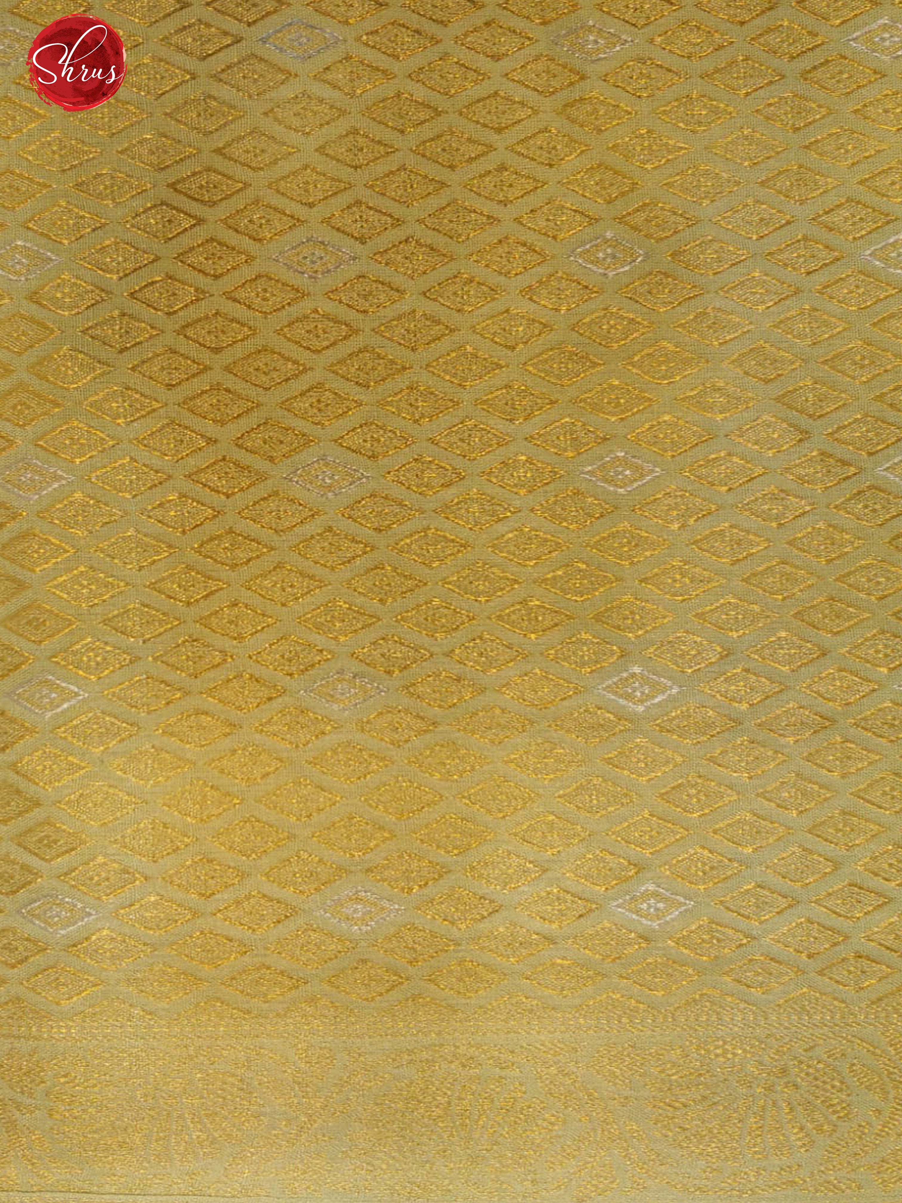 Light Green(Single Tone) - Semi Banarasi with zari woven floral buttas, motifs on the body& Zari Border - Shop on ShrusEternity.com