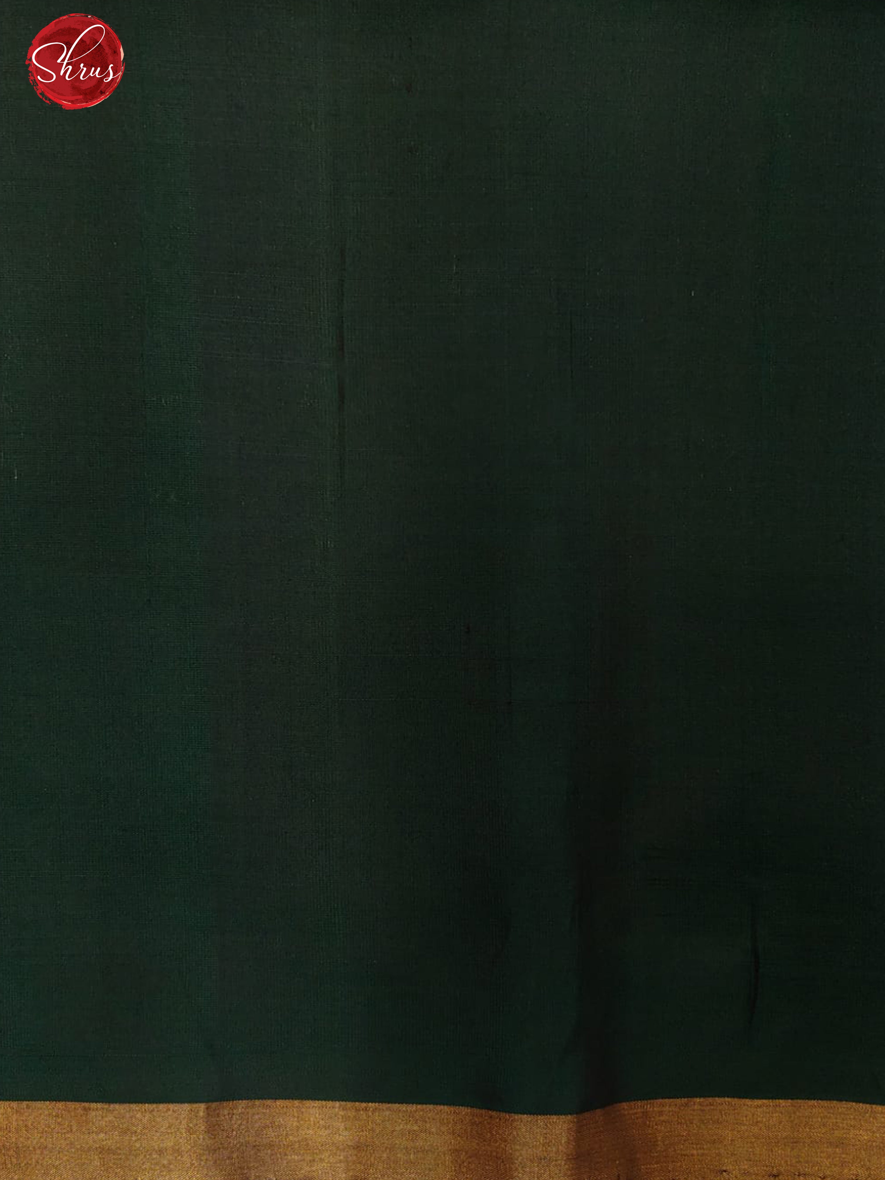 Maroon & Green - Soft Silk with zari buttas on the body & Contrast Zari Border - Shop on ShrusEternity.com