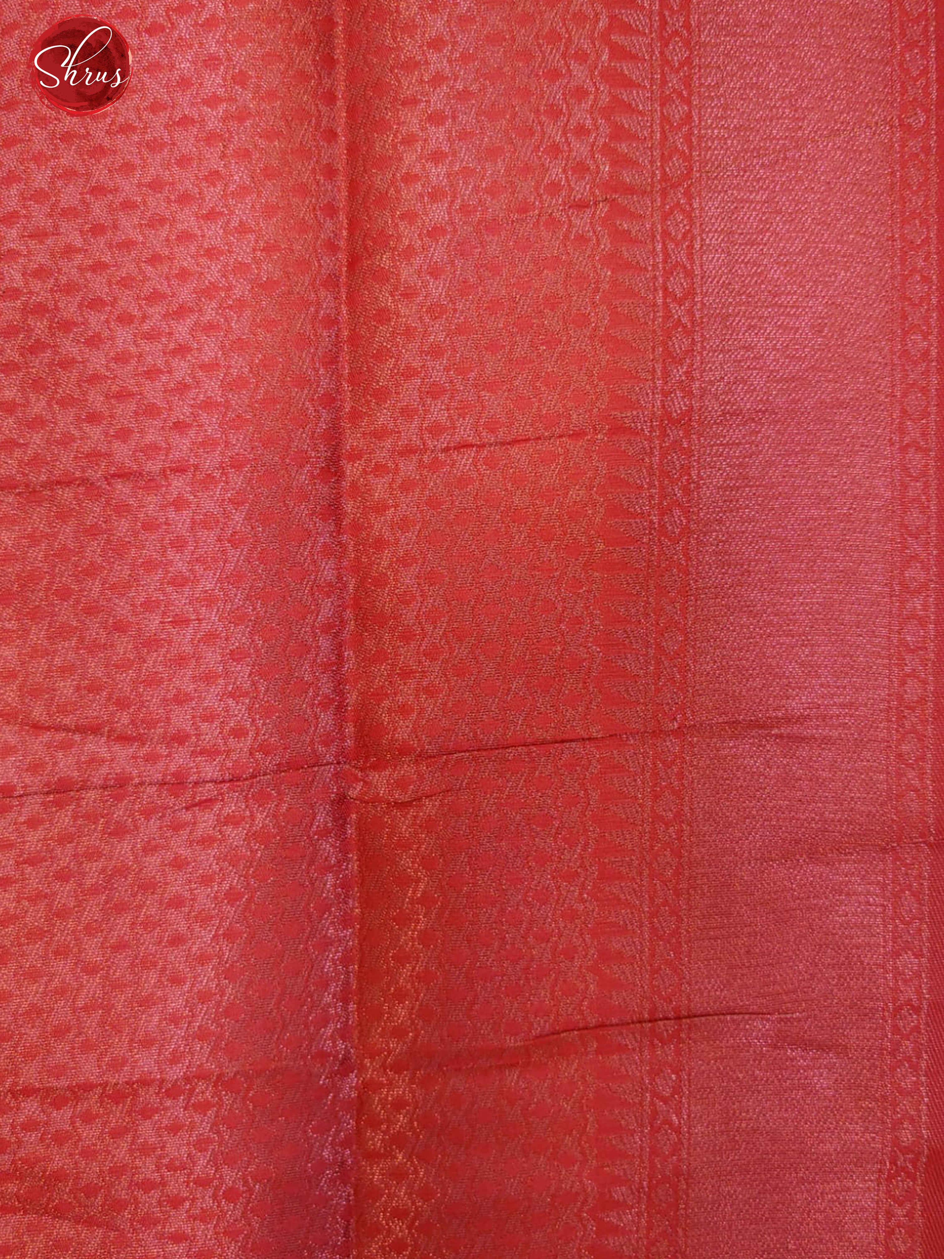 Cream & Pink - Semi Dupion with kalamkari floral print on the body & Contrast Zari Border - Shop on ShrusEternity.com