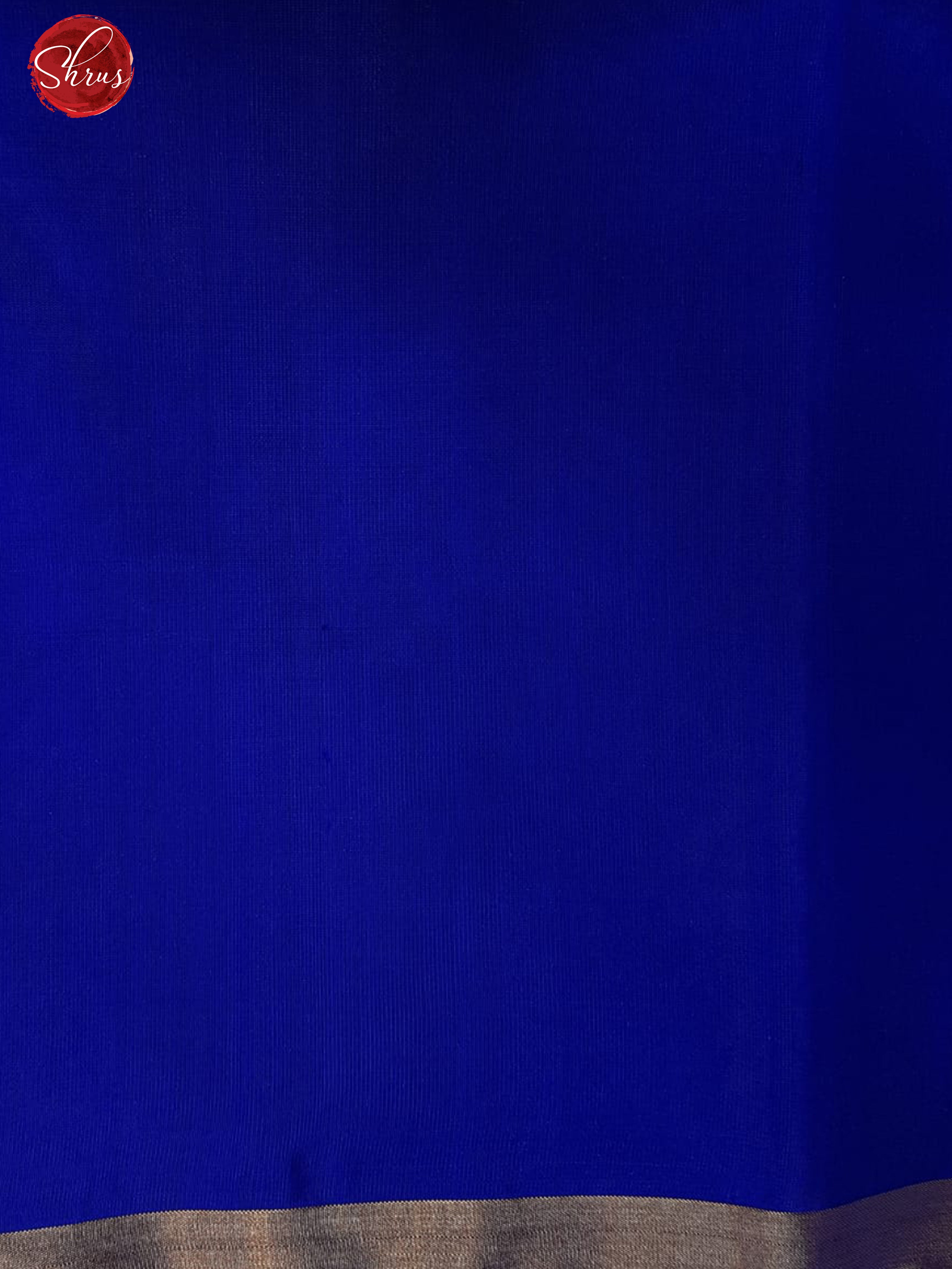 Pink & Blue- Soft Silk with zari woven criss cross brocade on the body & Contrast Zari Border - Shop on ShrusEternity.com