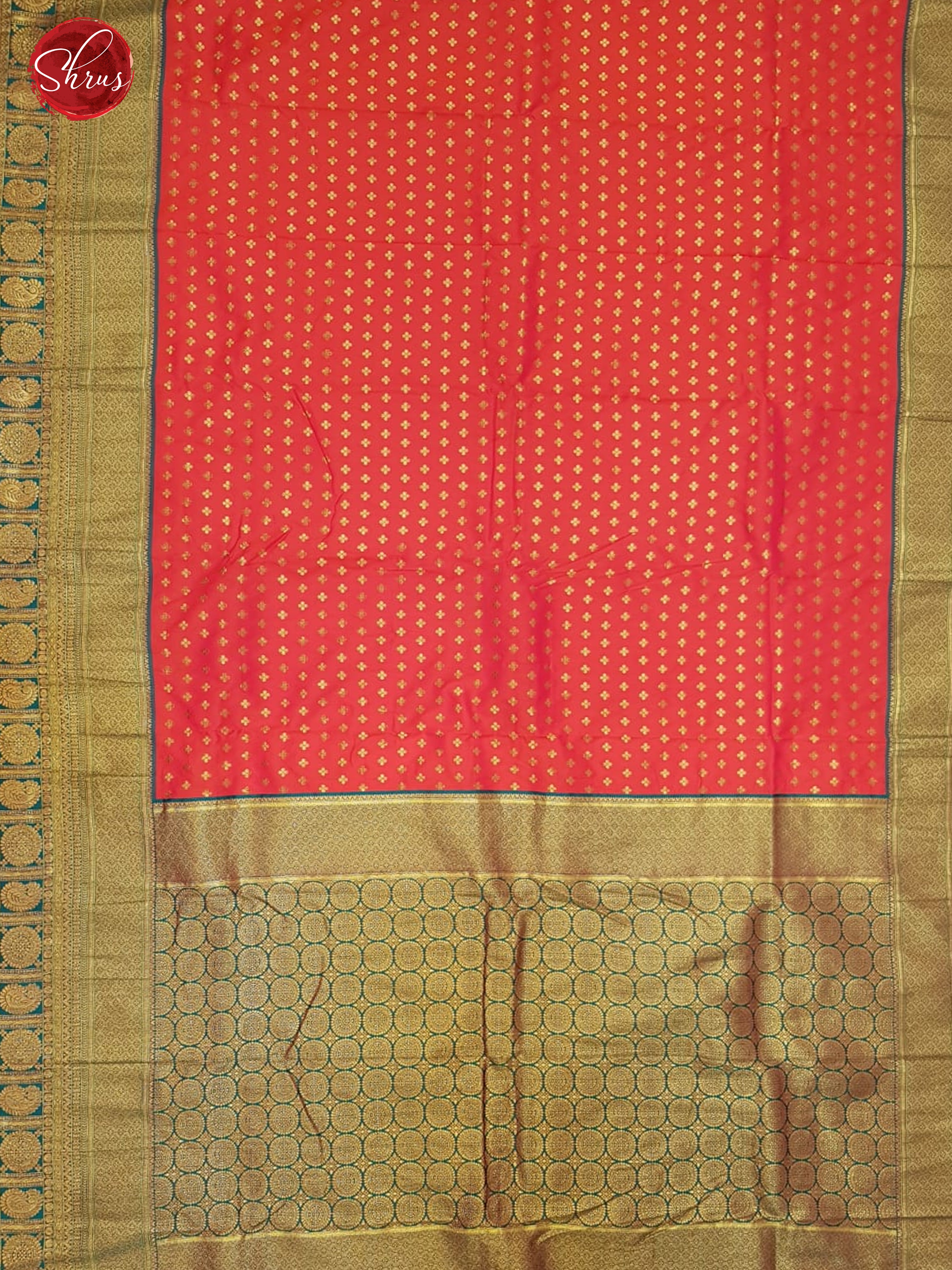 Pink & Purple- Semi Kanchipuram with Zari woven buttas on the body & Zari Border - Shop on ShrusEternity.com