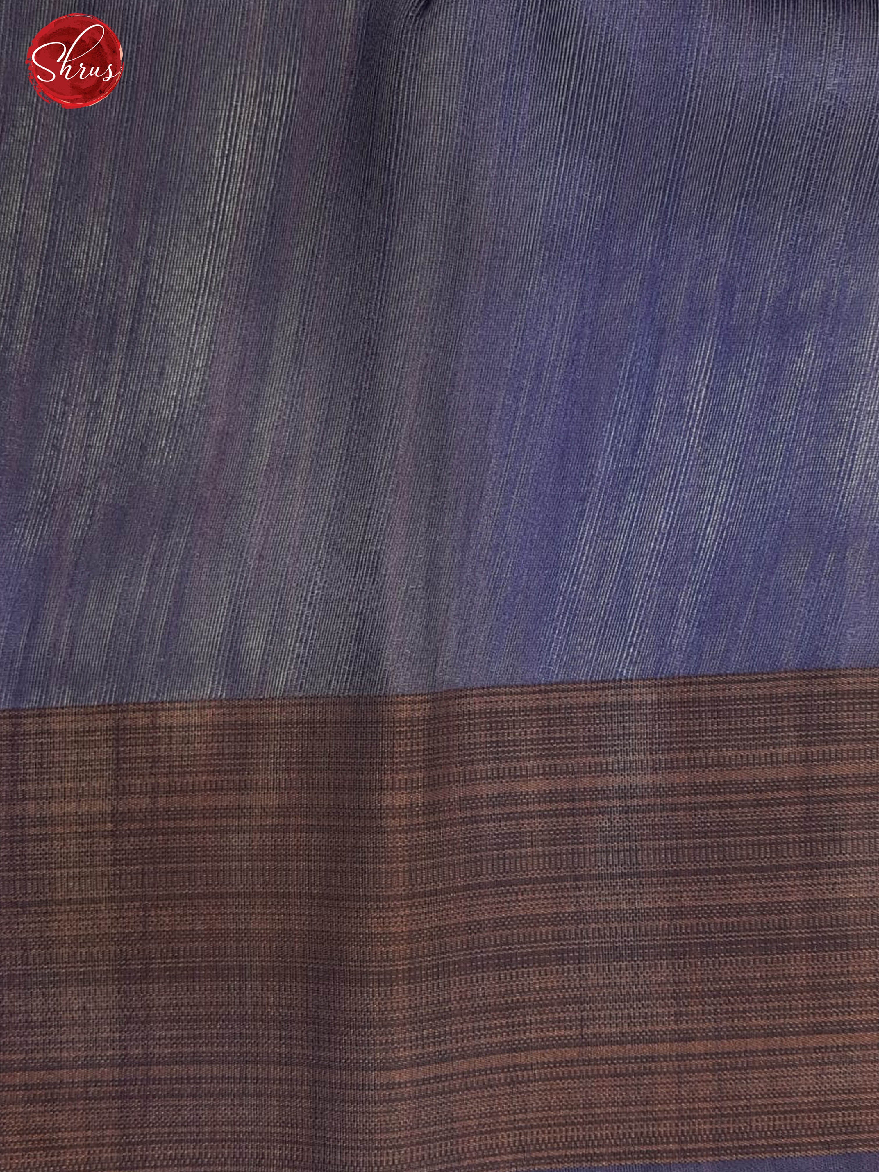 Cream & Purple -Semi Jute with kalamkari floral Printed Body & contrast Border - Shop on ShrusEternity.com