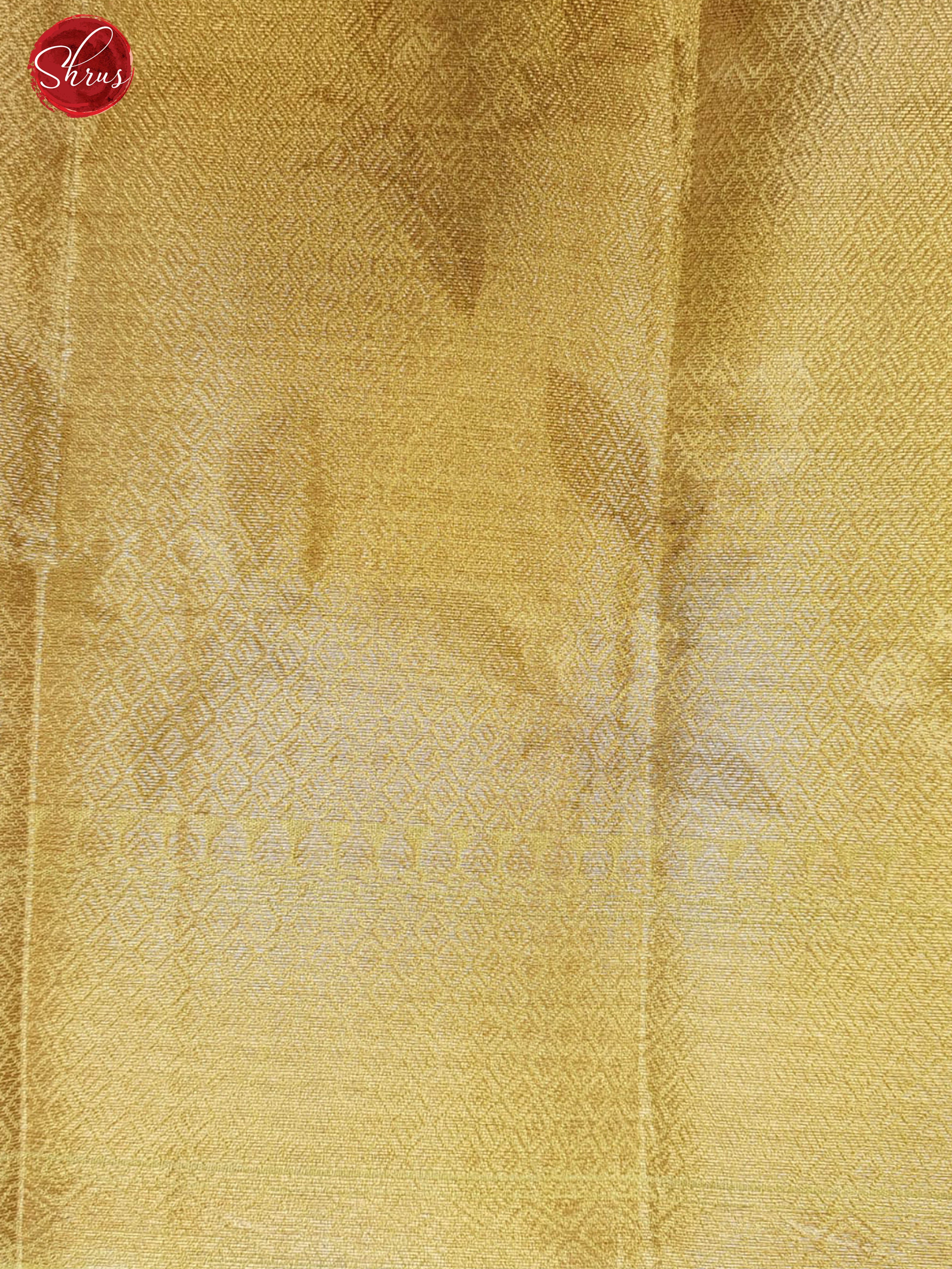 Green (Single Tone)- Tussar with zari woven floral motifs , floral print on the body & Zari Border -2