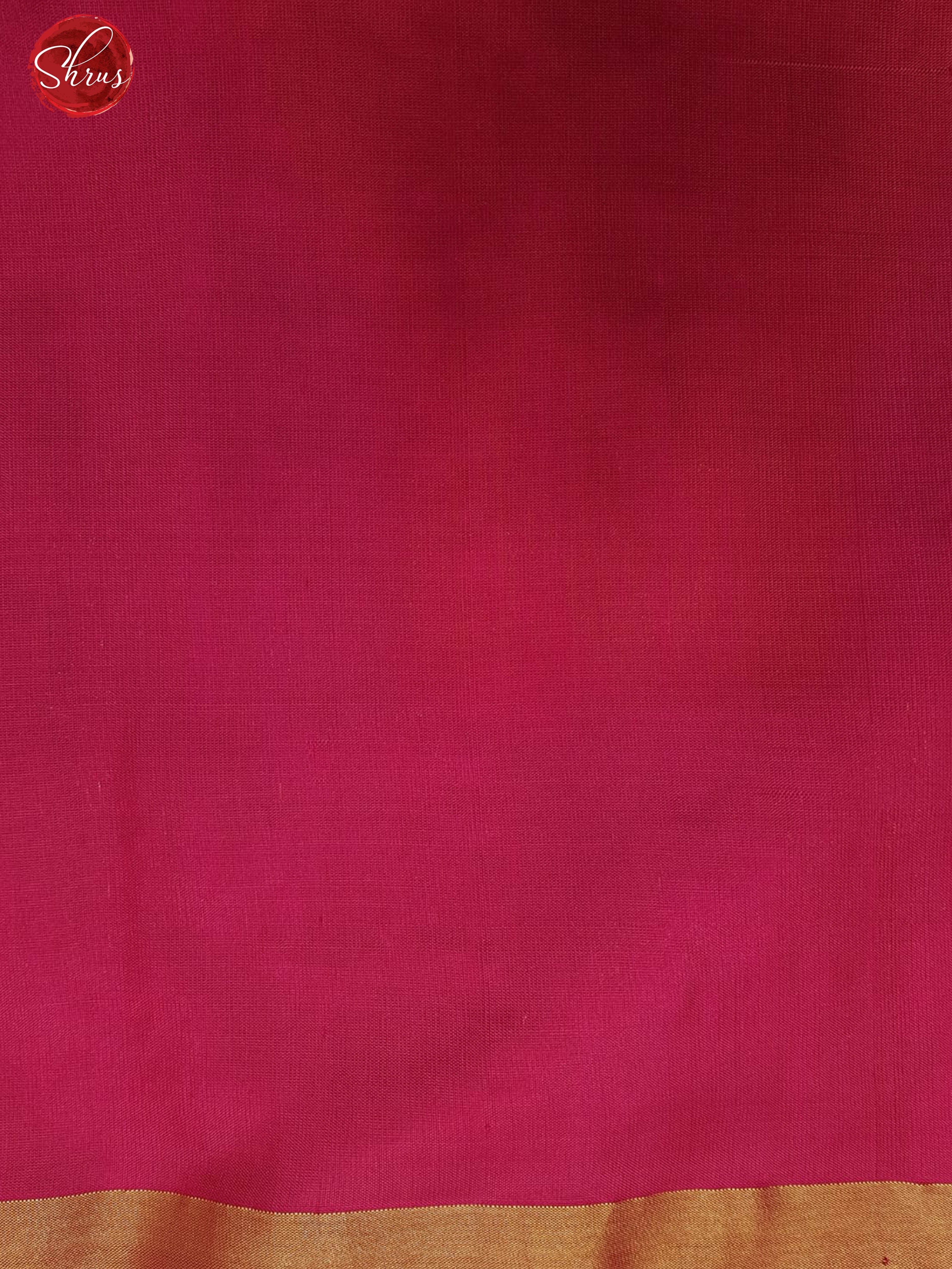 Orangish Pink & Pink - Soft Silk with zari woven manga buttas on the body & Contrast zari border - Shop on ShrusEternity.com