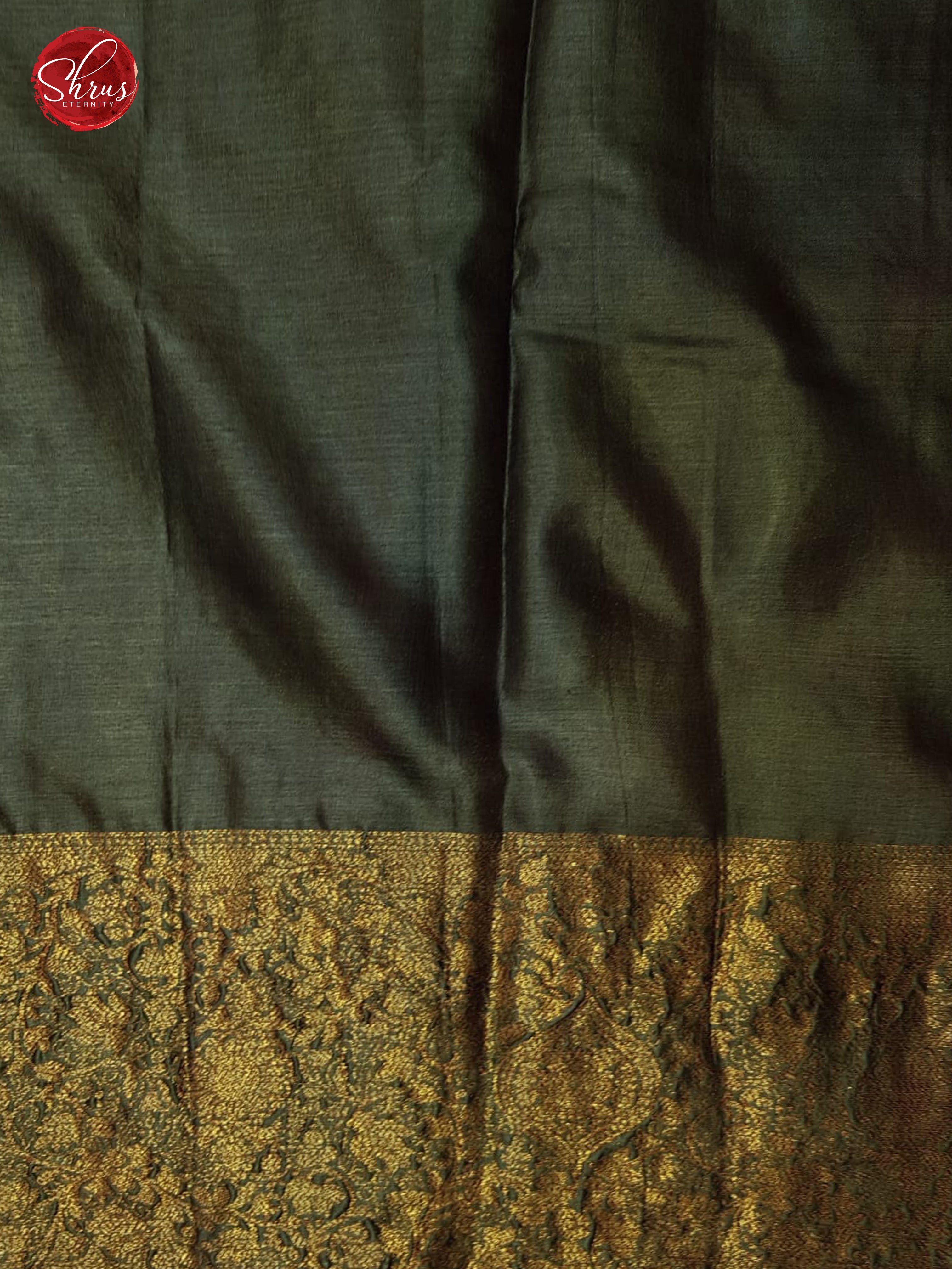 Red & Grey - Tussar with zari woven floral motifs on the body & Contrast Zari Border - Shop on ShrusEternity.com