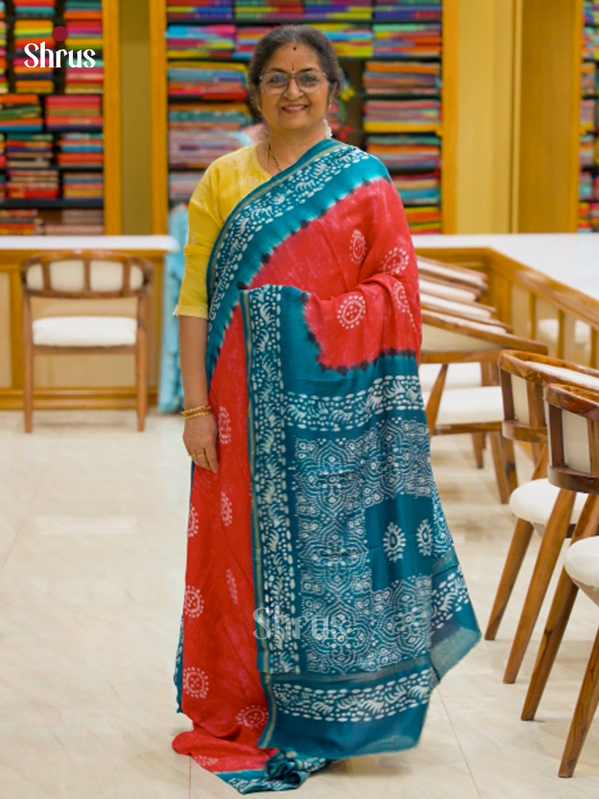 Chanderi Saree - EFS23013