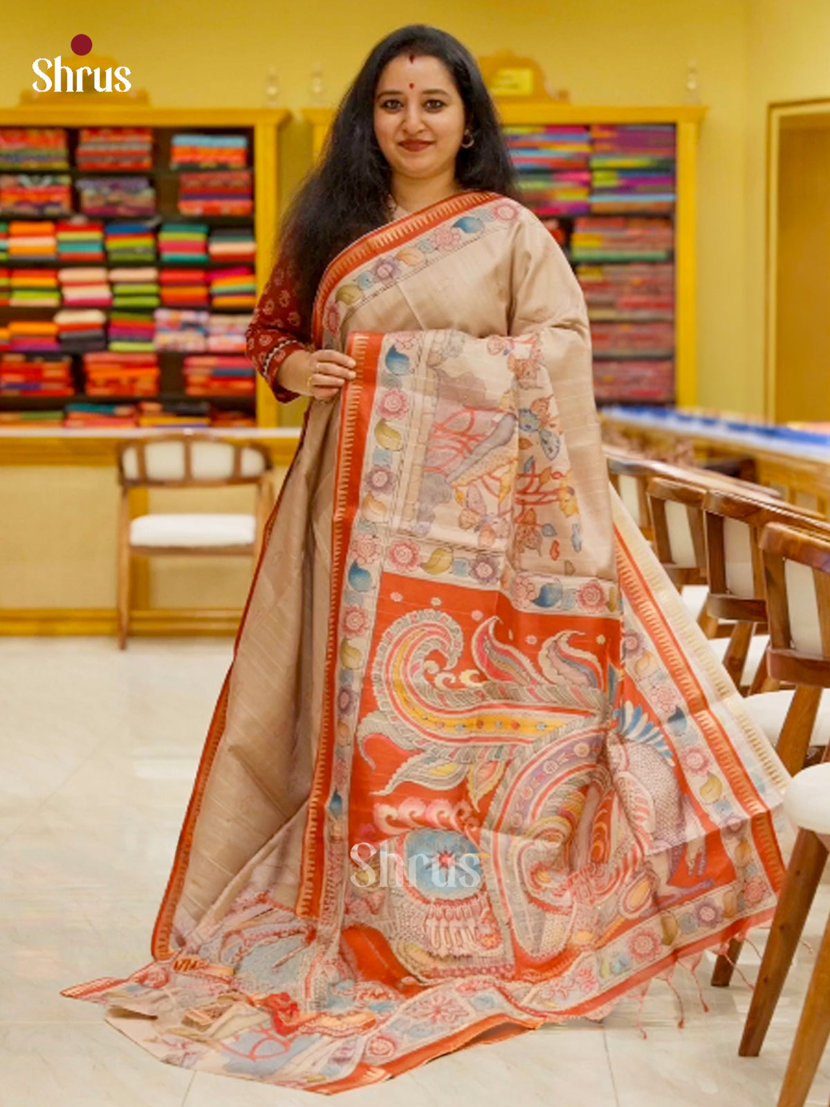 Chennur-Print Saree - EH31096