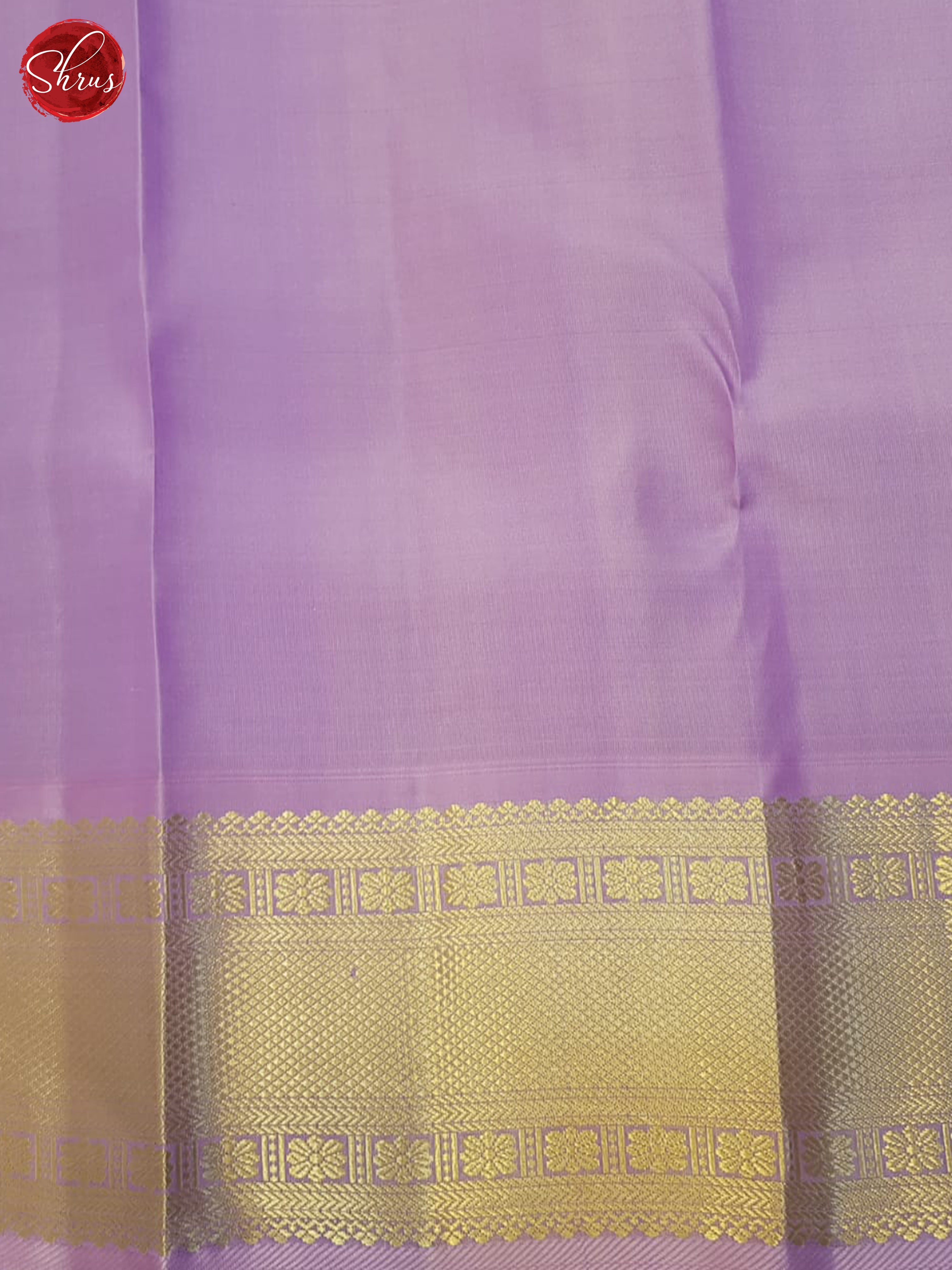 Blue And Lavender - Kanchipuram silk saree - Shop on ShrusEternity.com