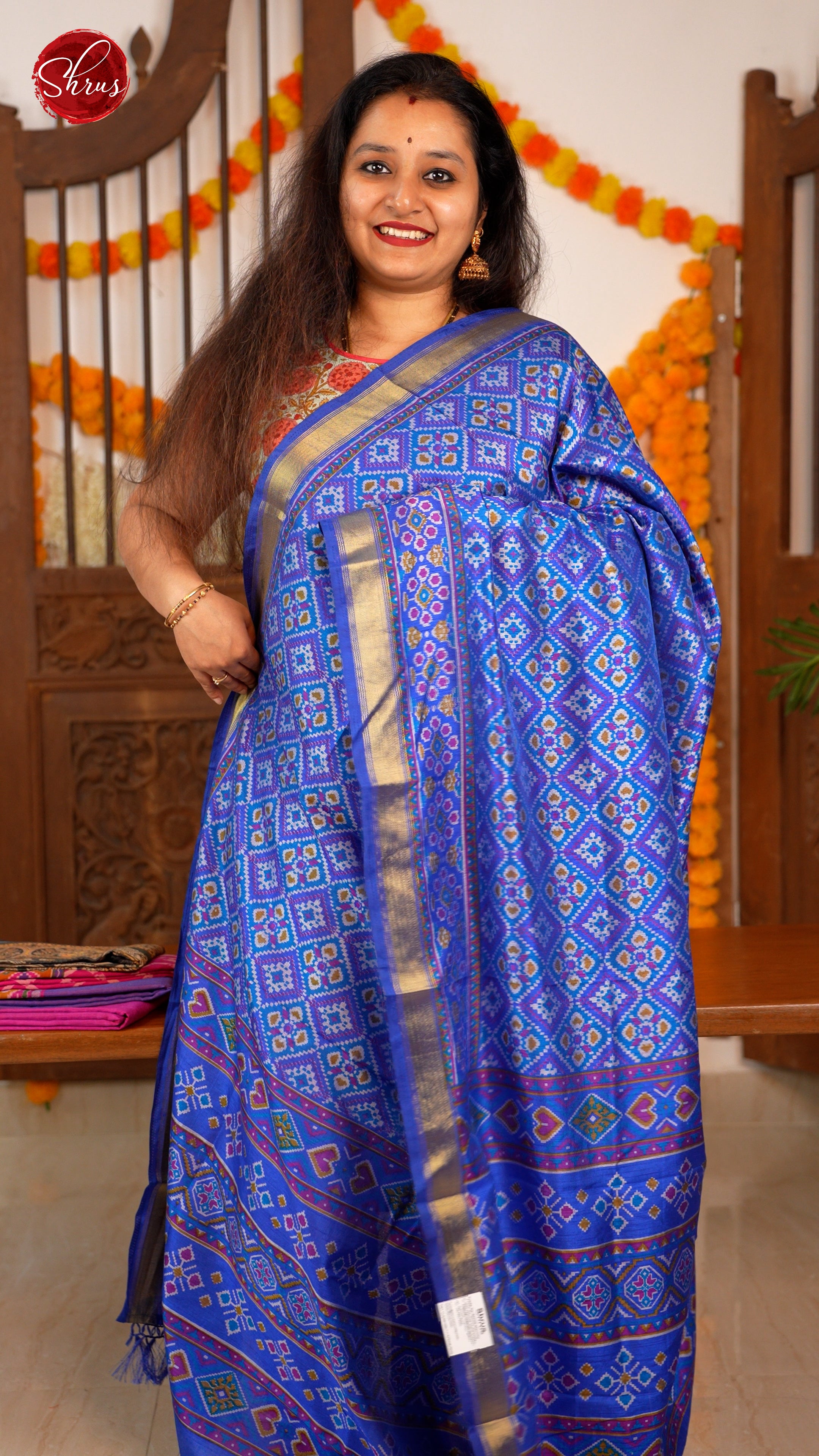 Blue - Dupatta - Shop on ShrusEternity.com