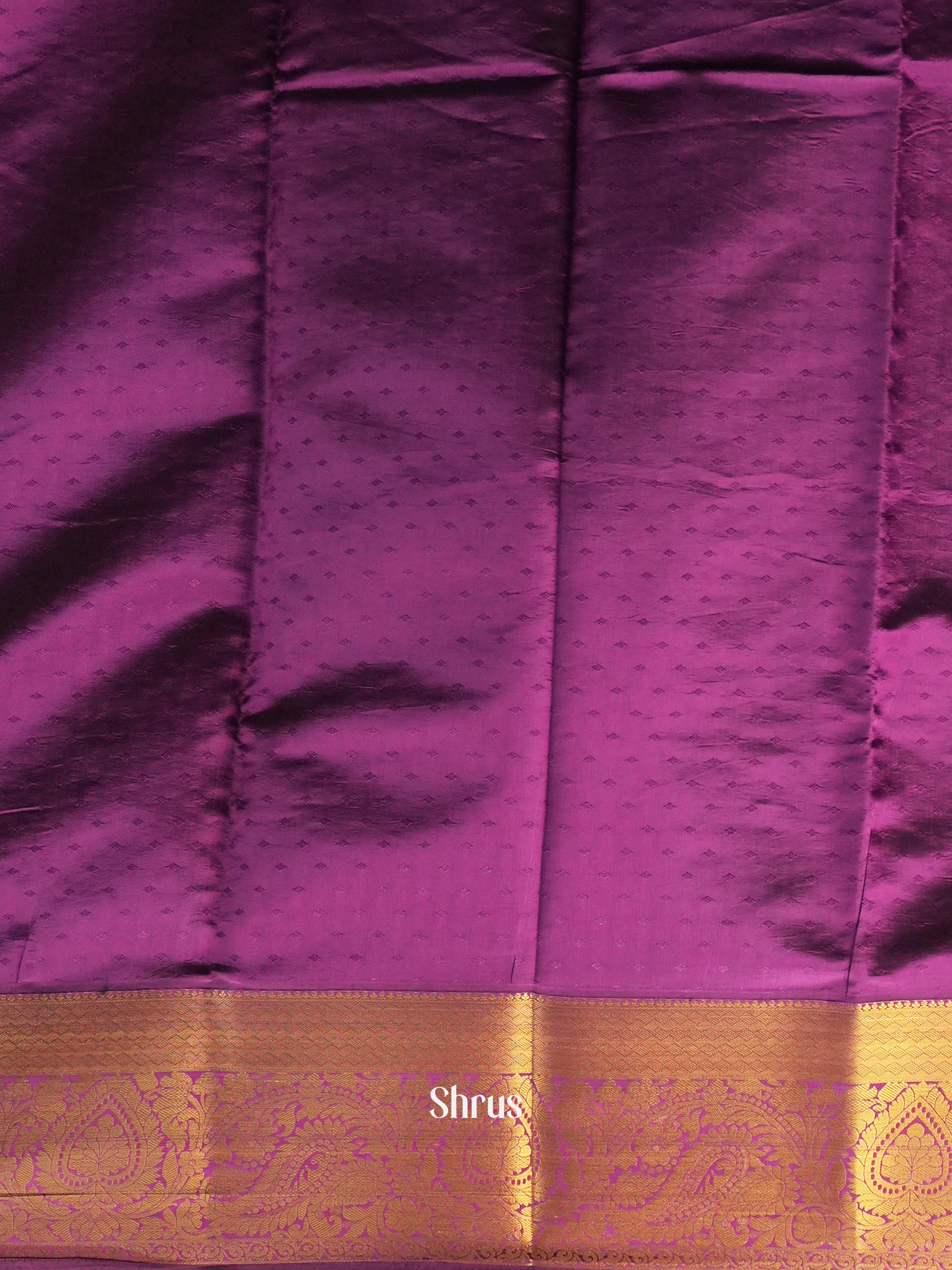 CIS19167 - Printed Silk Saree