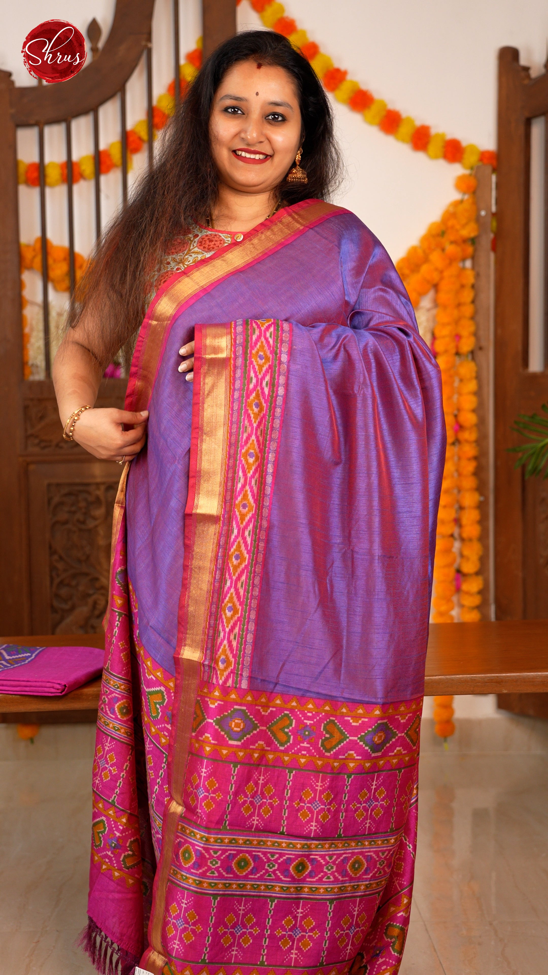 Purple & Pink - Dupatta - Shop on ShrusEternity.com