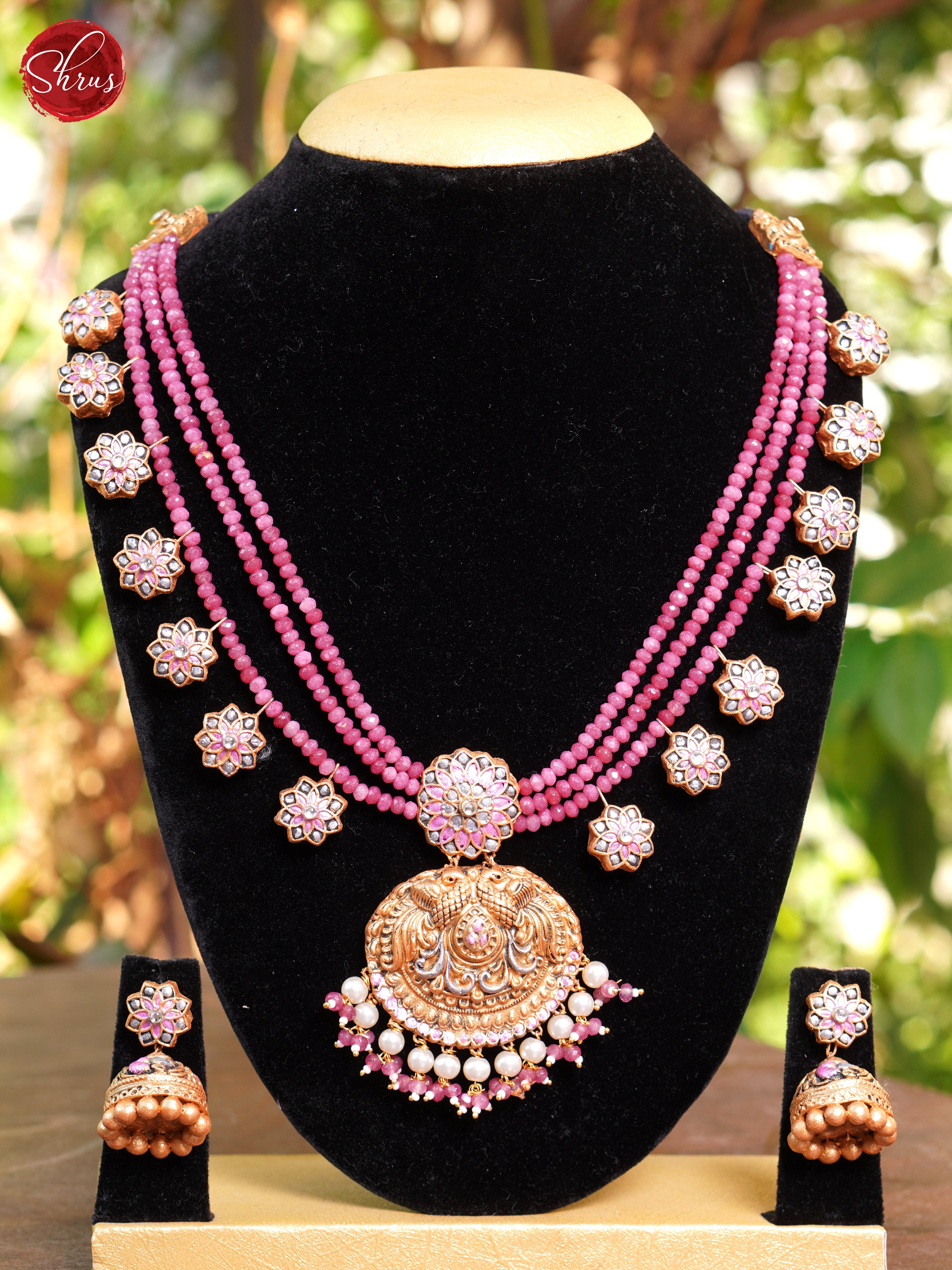 Handcrafted Teracotta Jewellery with Jhumkas - Accessories - Shop on ShrusEternity.com