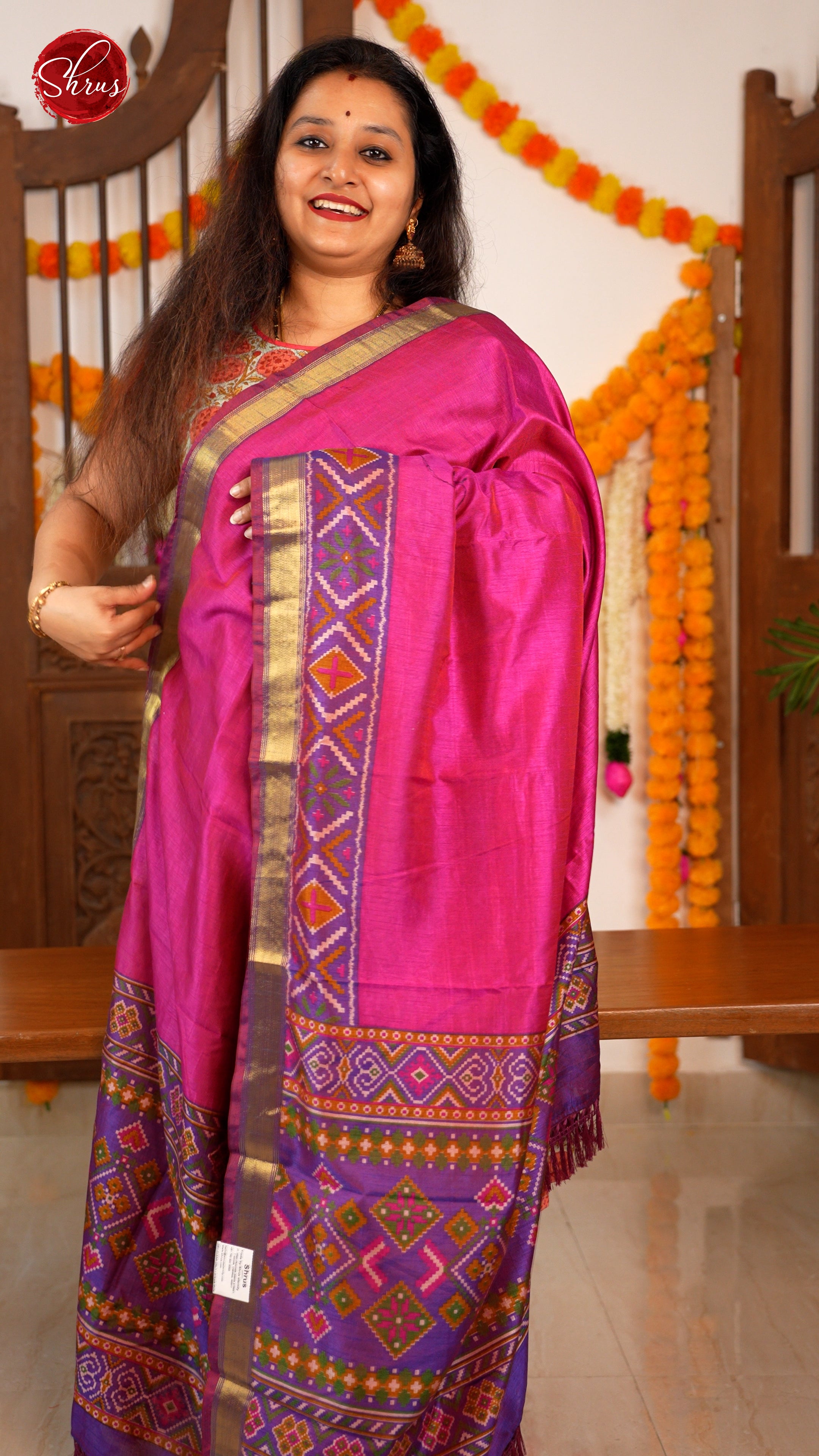 Pink & Purple - Dupatta - Shop on ShrusEternity.com