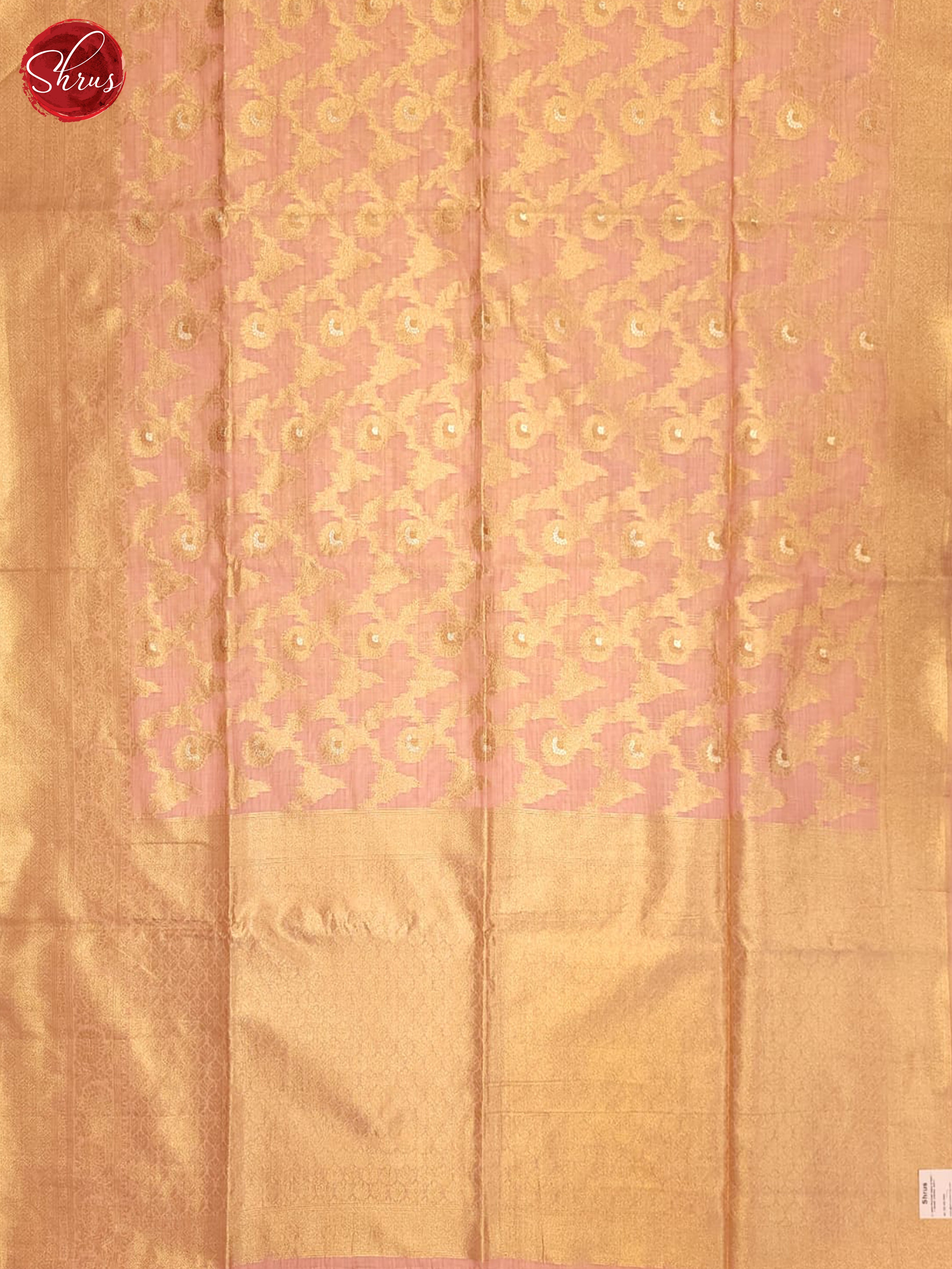 Candy Pink(Single Tone) - Semi banarasi Saree - Shop on ShrusEternity.com