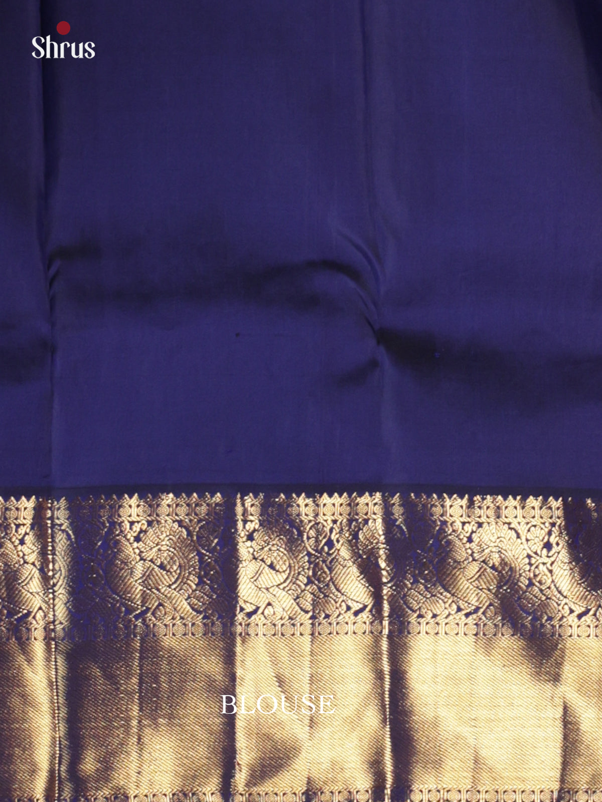 Buy Pretty Aqua Blue Kanchipuram Sarees With Golden Motifs, Navy Blue Border & Brocade Pallu
