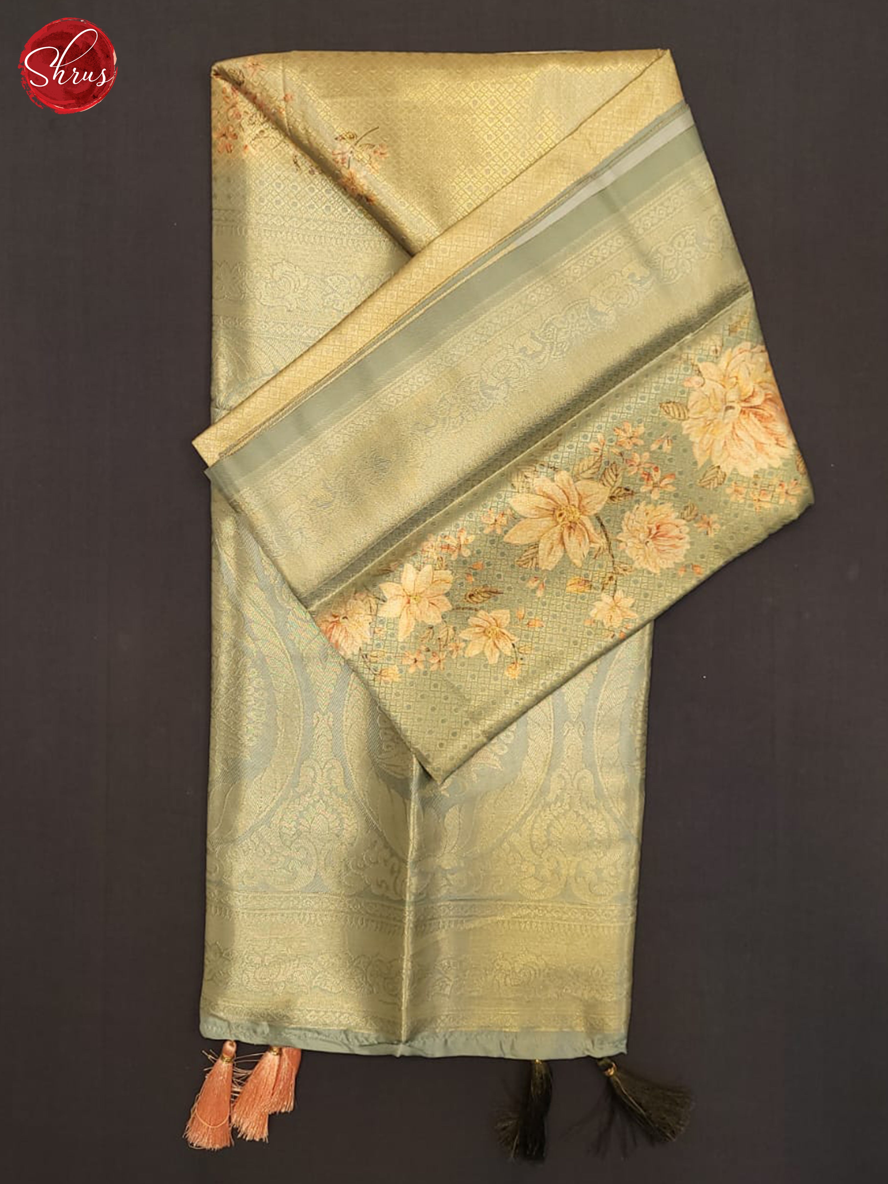 BAS13026 - Semi Georgette Saree - Shop on ShrusEternity.com