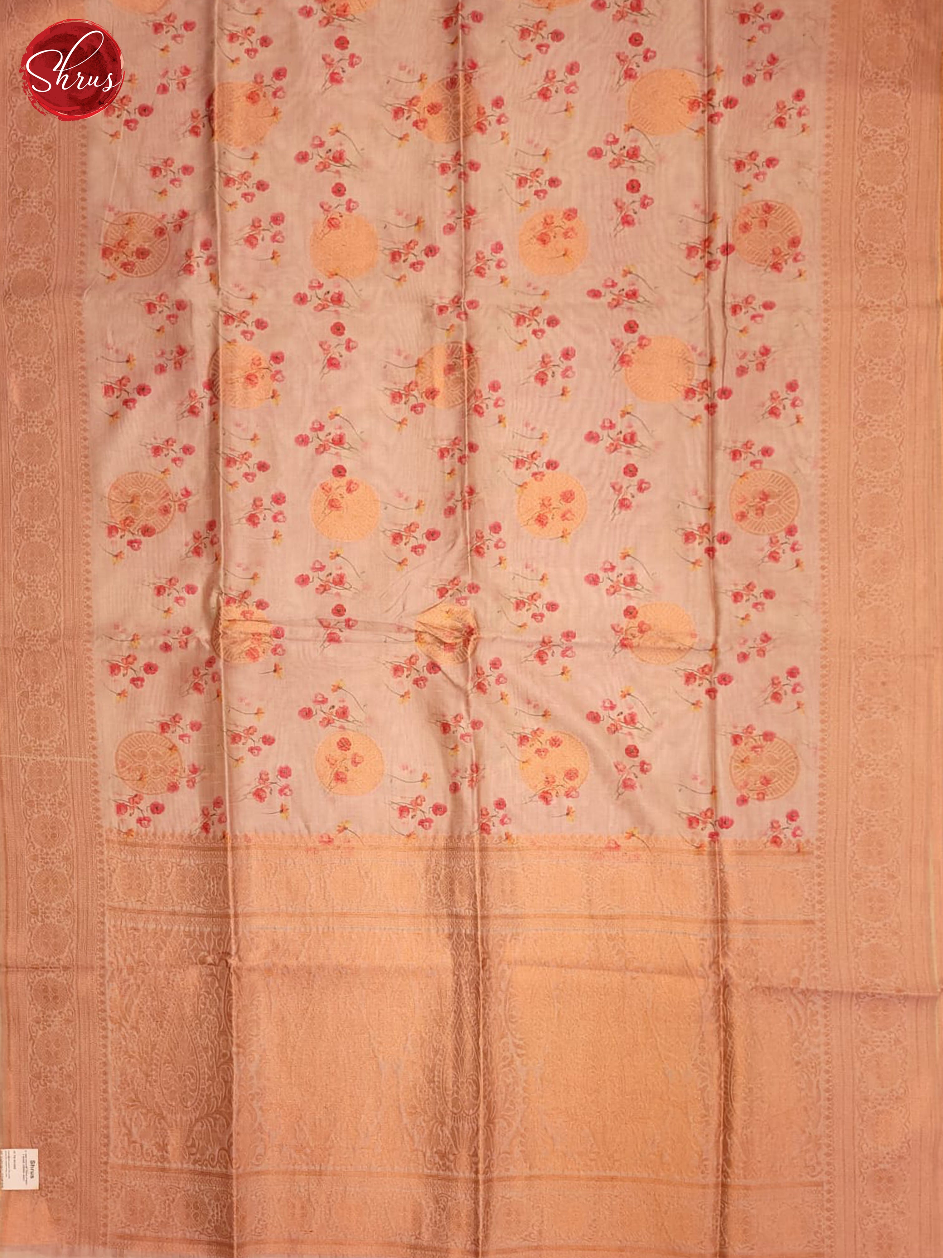 Mild Lavender(Single Tone) - Semi Tussar Saree - Shop on ShrusEternity.com