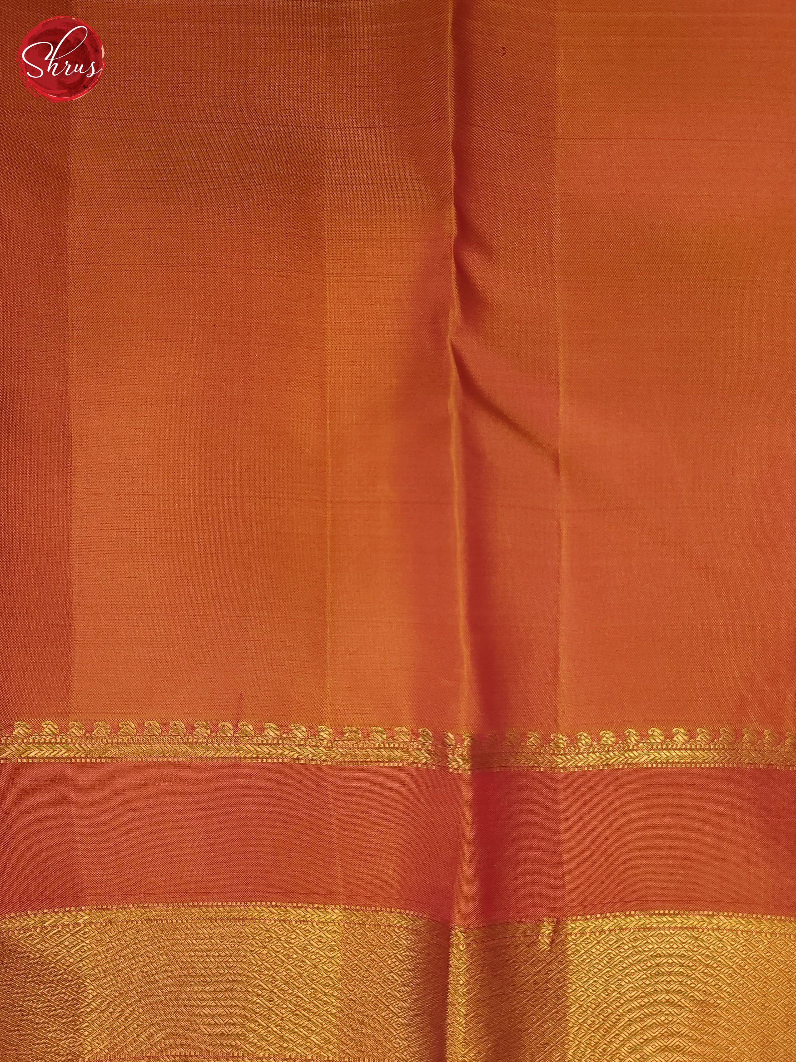 Vadamalli and Orange - kanchipuram silk - Shop on ShrusEternity.com