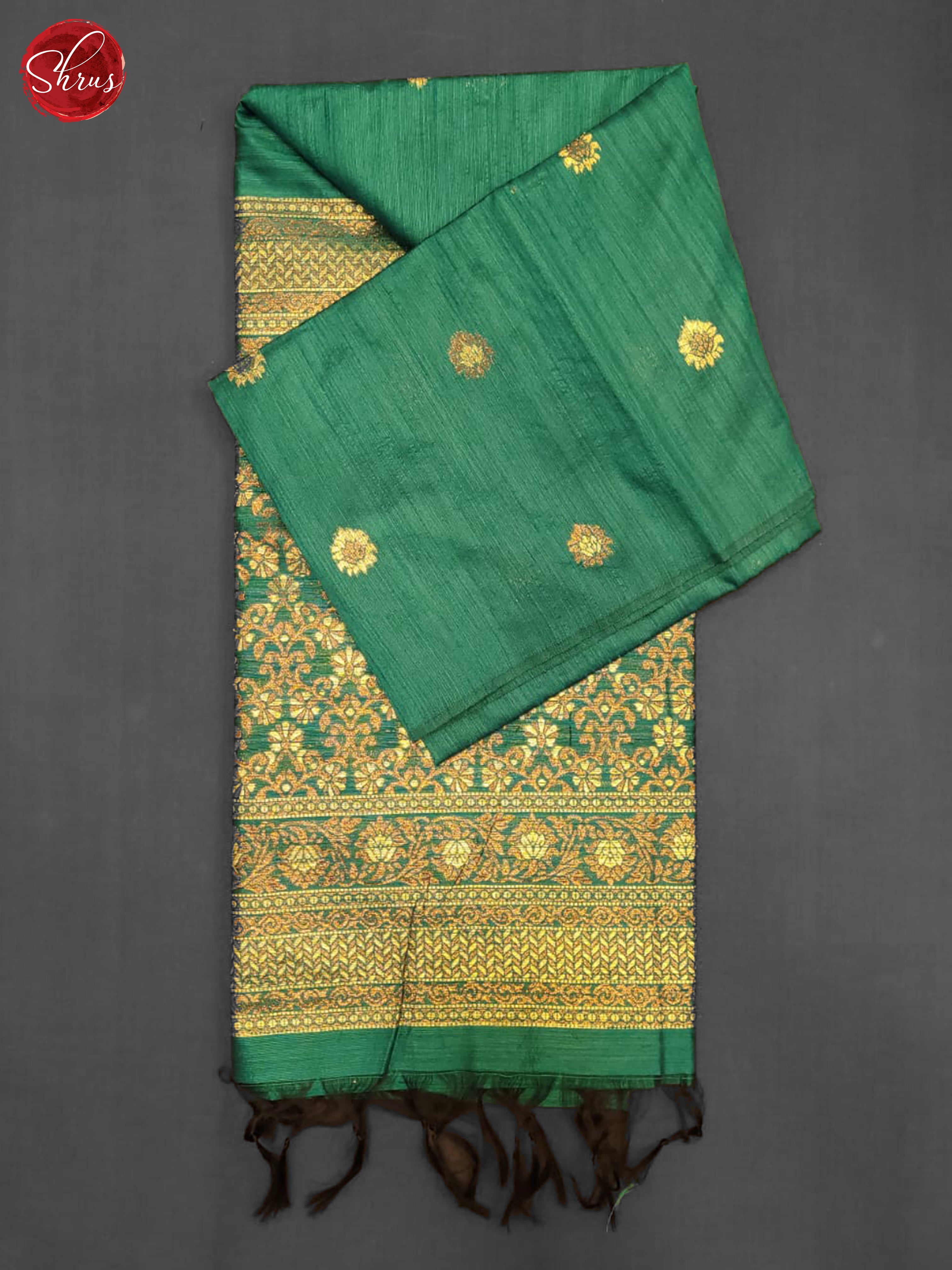 BDS19015 - Semi Rawsilk Saree - Shop on ShrusEternity.com