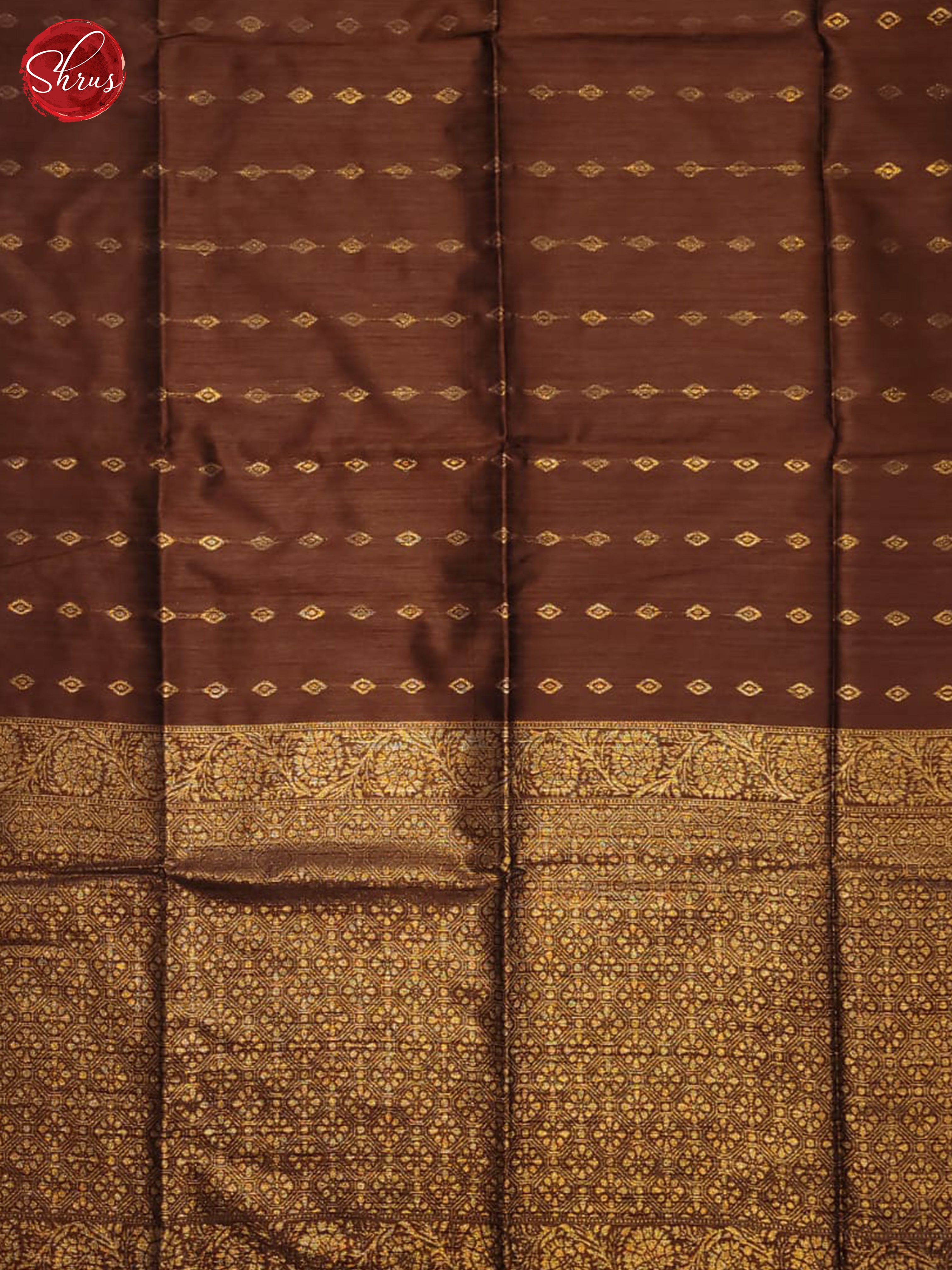 BDS19080  - Semi Raw Silk Saree - Shop on ShrusEternity.com