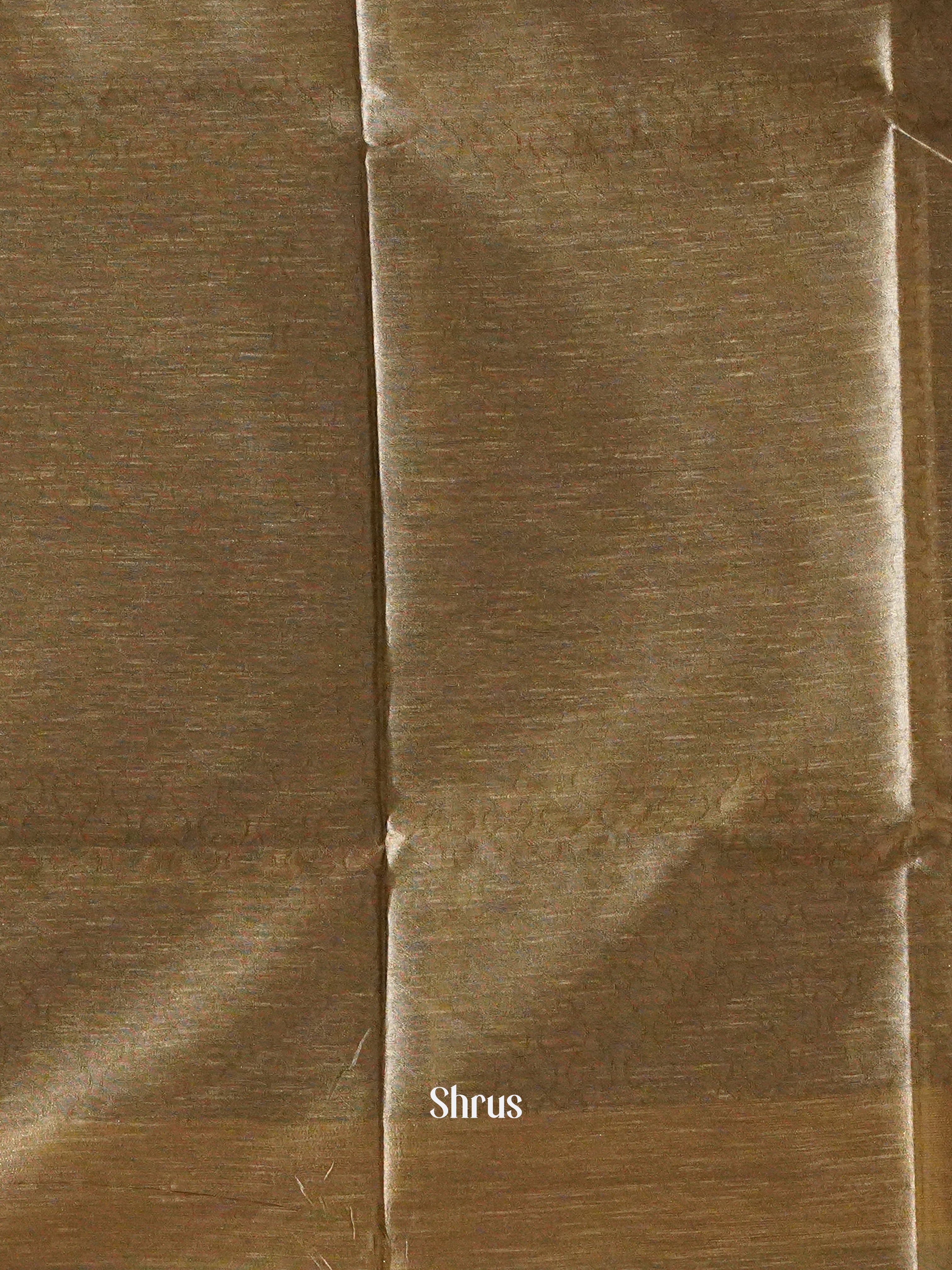 Grey(Single Tone) - Semi Raw Silk Saree