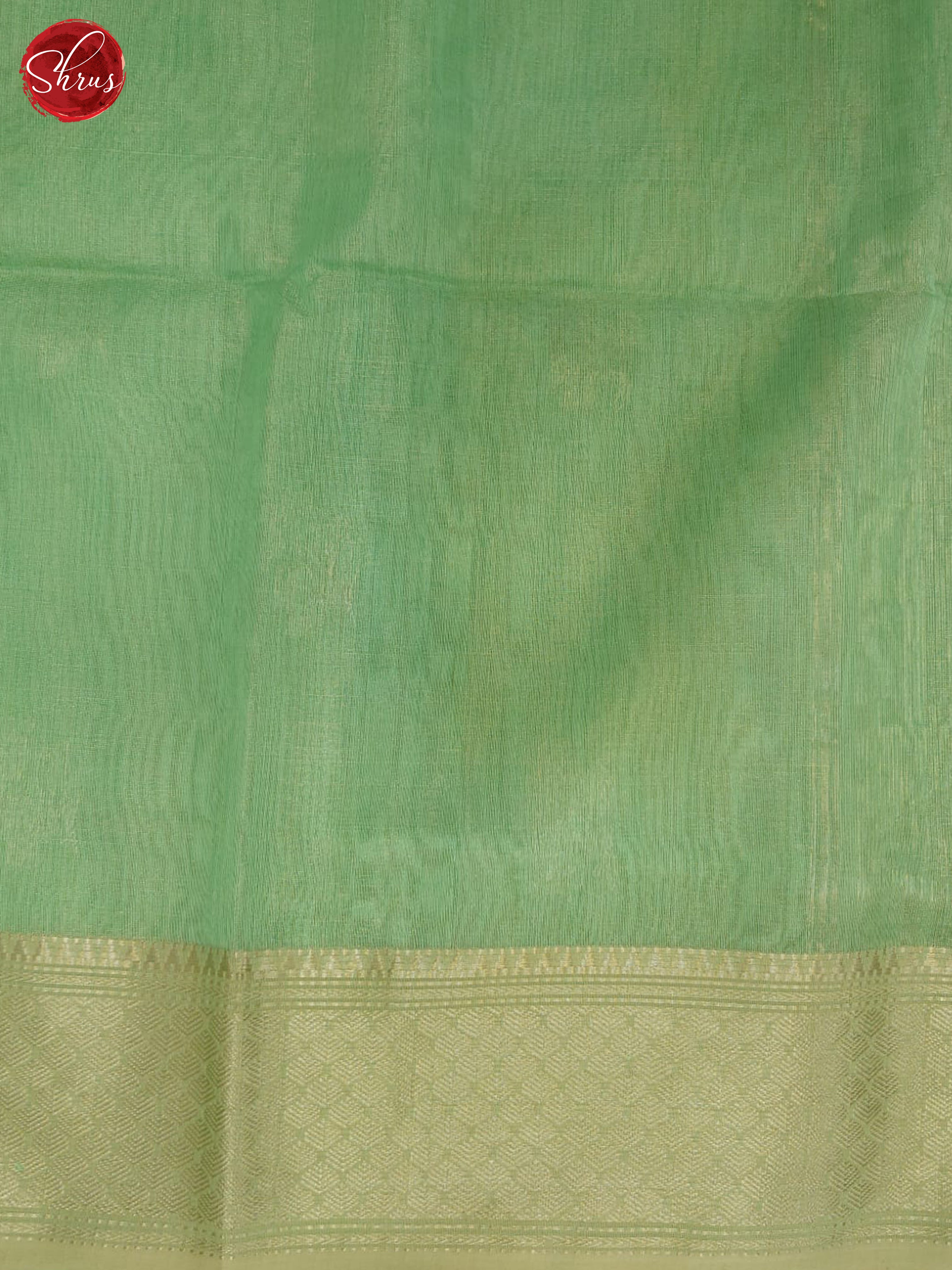 Pastel Green(Single Tone) - Maheshwari Silk Cotton Saree - Shop on ShrusEternity.com