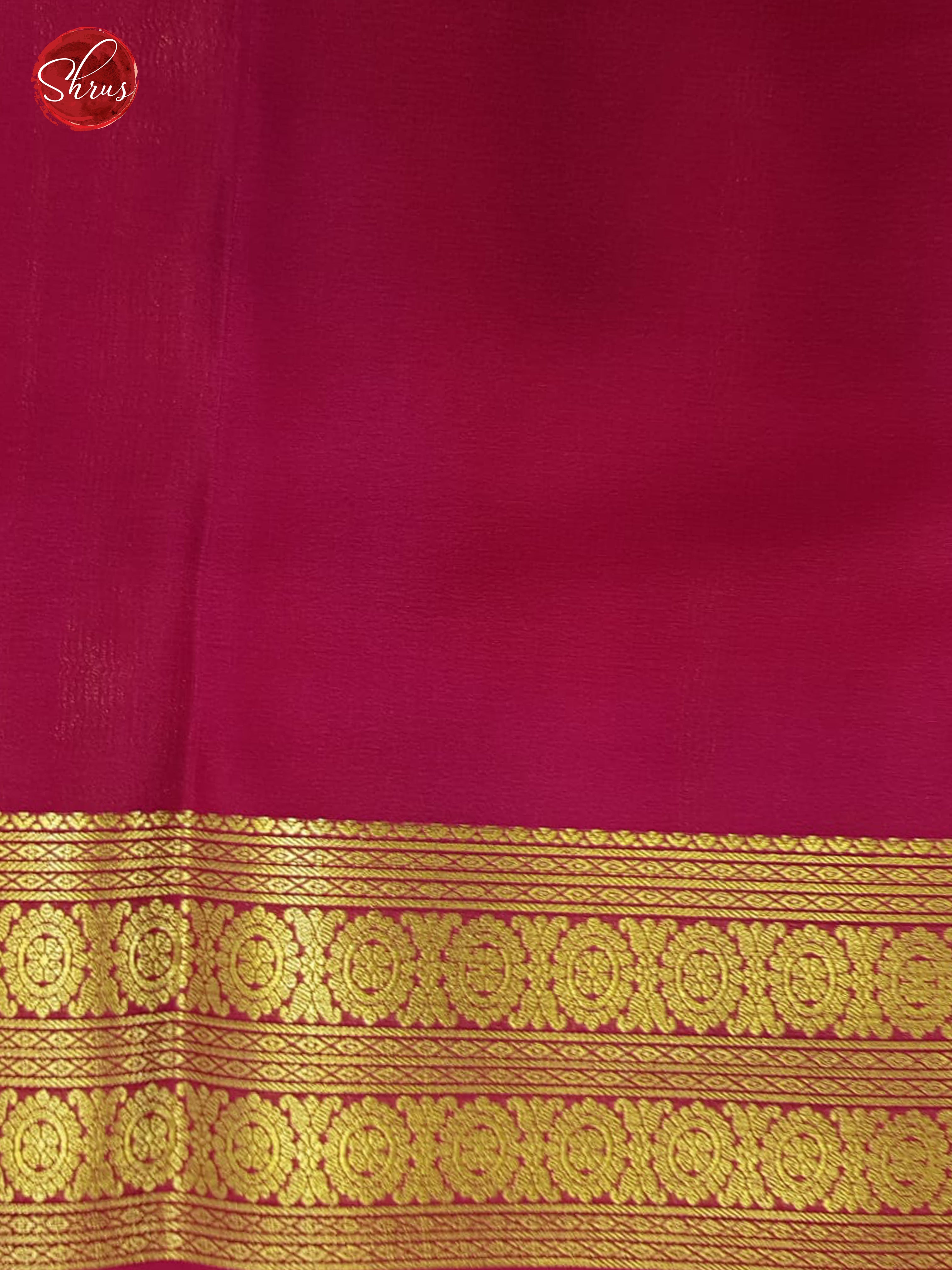 Yellow & Pink - Mysore Silk Saree - Shop on ShrusEternity.com