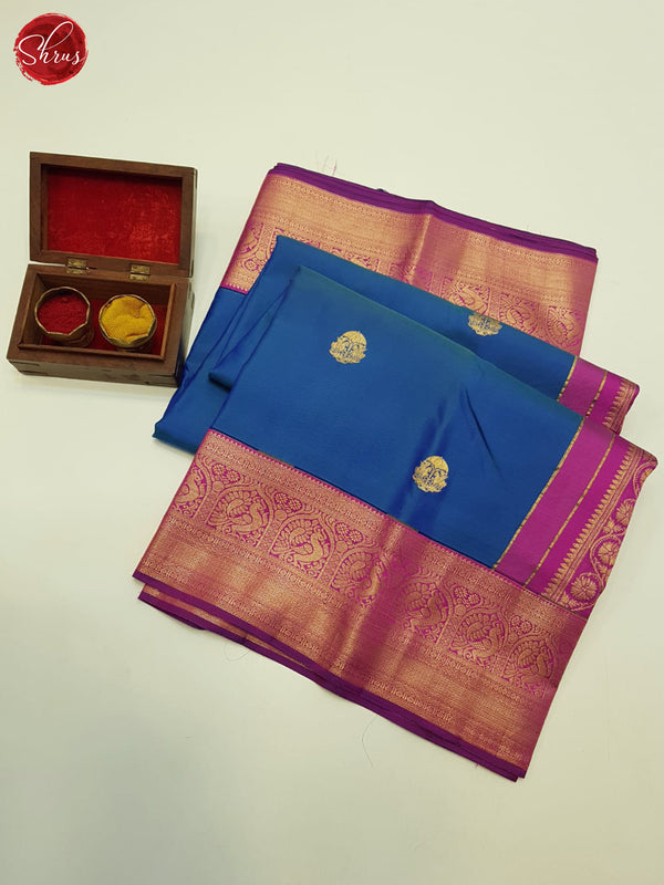 Kanchipuram Silk Saree | Handwoven Pure Silk | Pure Zari | PV NYC 316 –  Panjavarnam