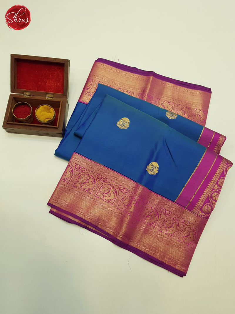 Black Boota Katan Silk Handloom Banarasi Saree - Gift Box - Sacred Weaves