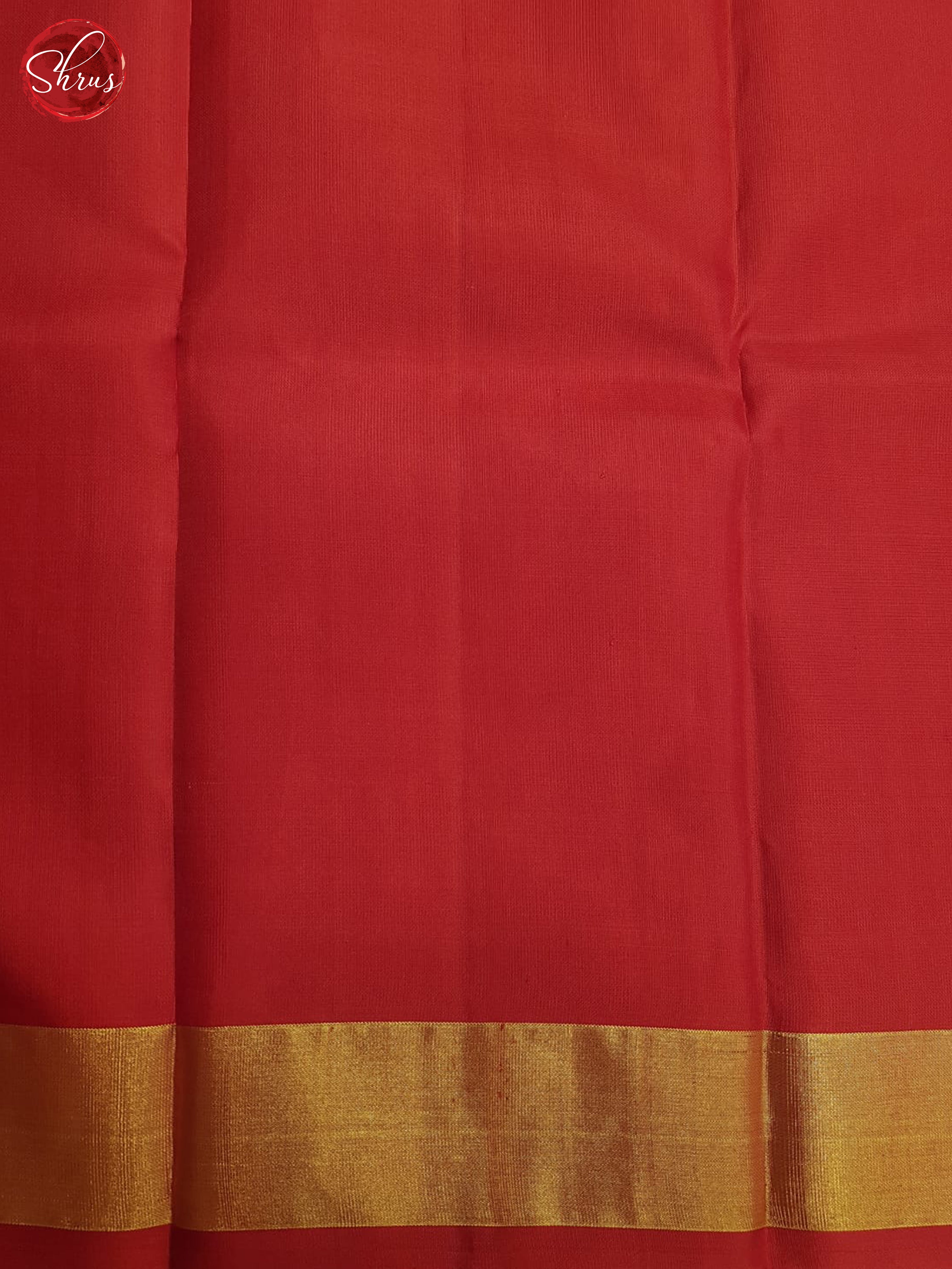 Red (Single Tone) - Kanchipuram Silk Saree - Shop on ShrusEternity.com