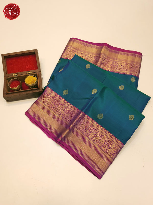 BES18050 - Kanchipuram silk Saree - Shop on ShrusEternity.com