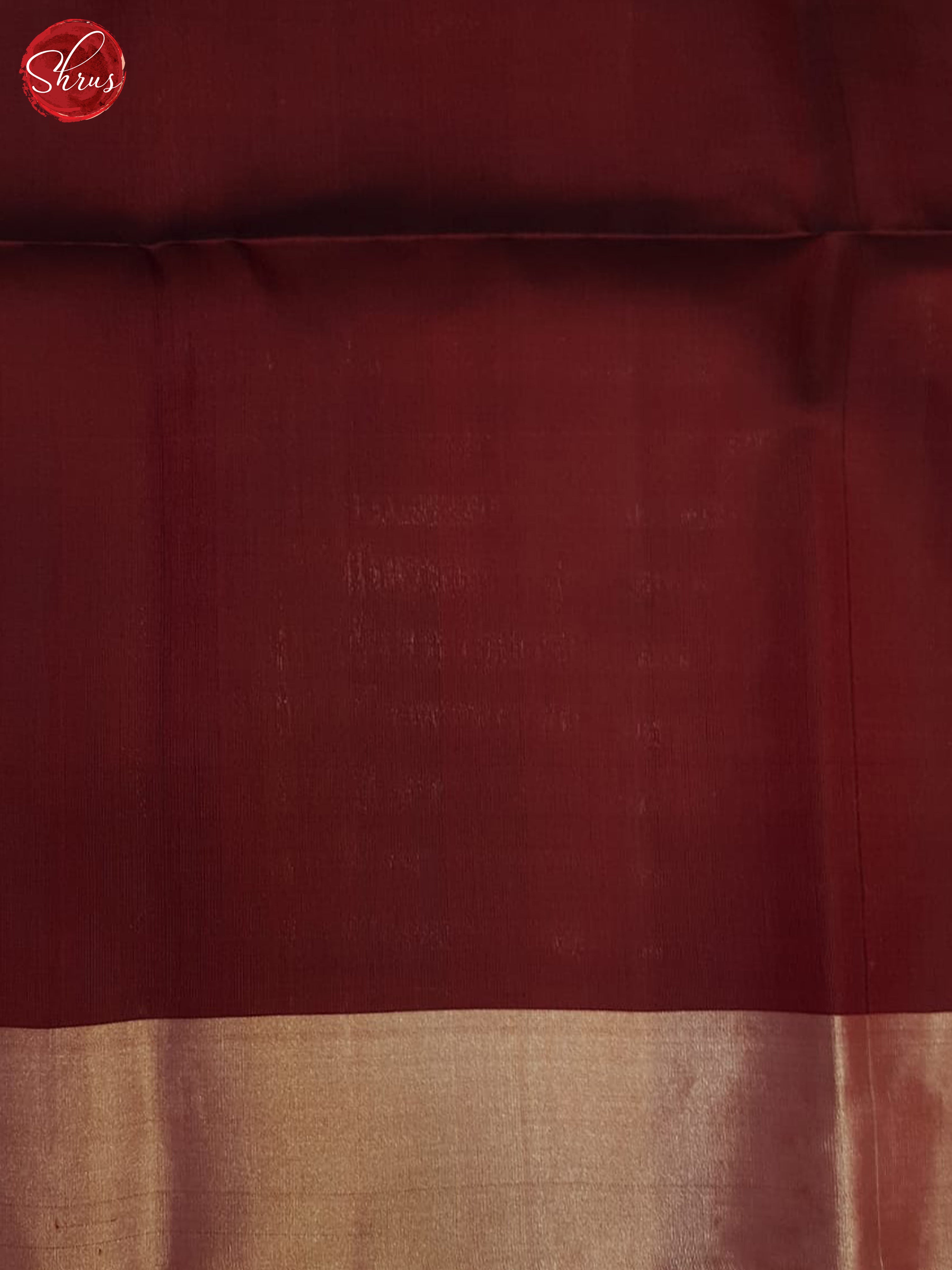 Grey And Maroon-Soft silk Saree - Shop on ShrusEternity.com