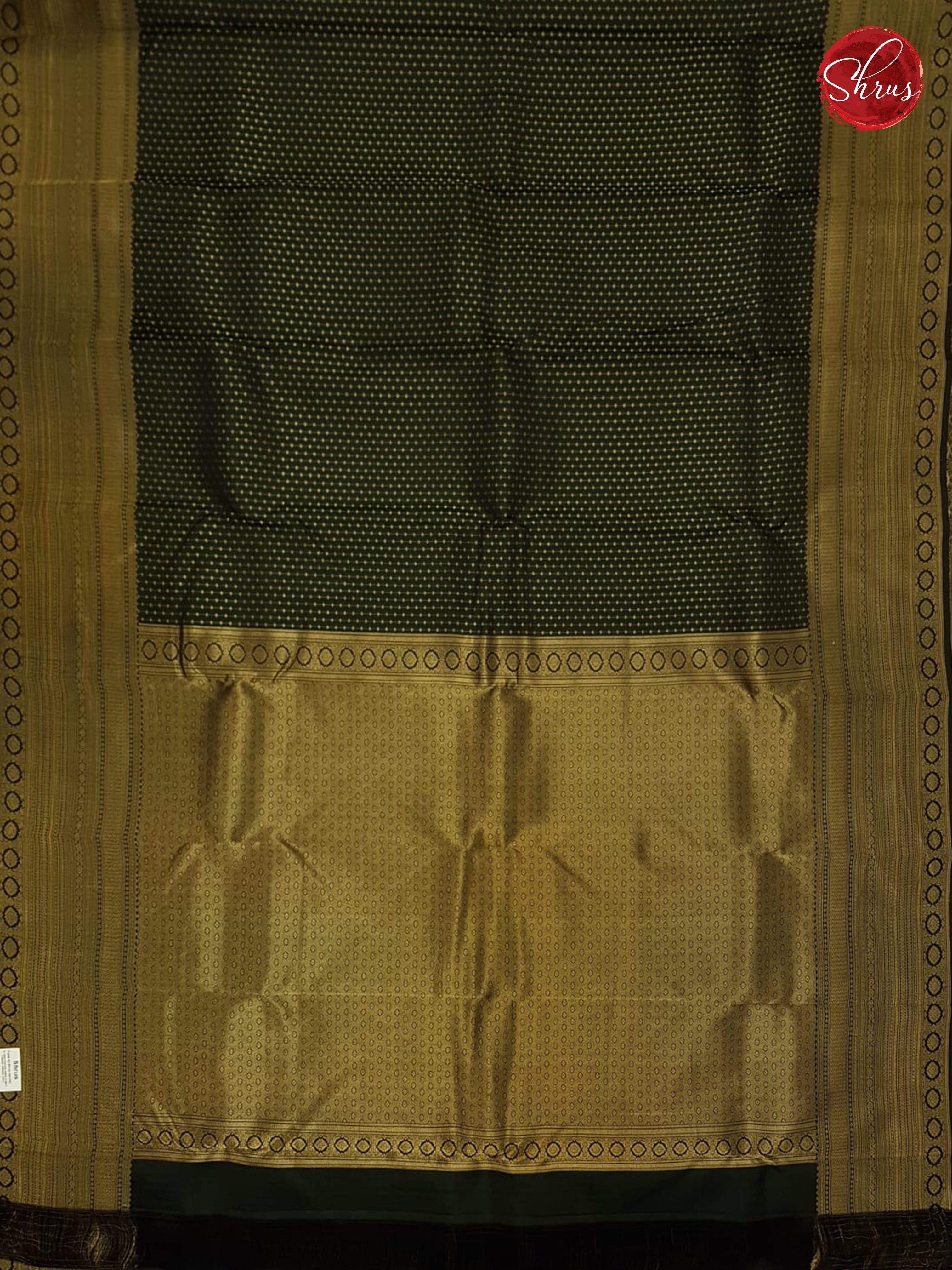 Green (Single Tone)- Kanchipuram Silk Saree - Shop on ShrusEternity.com