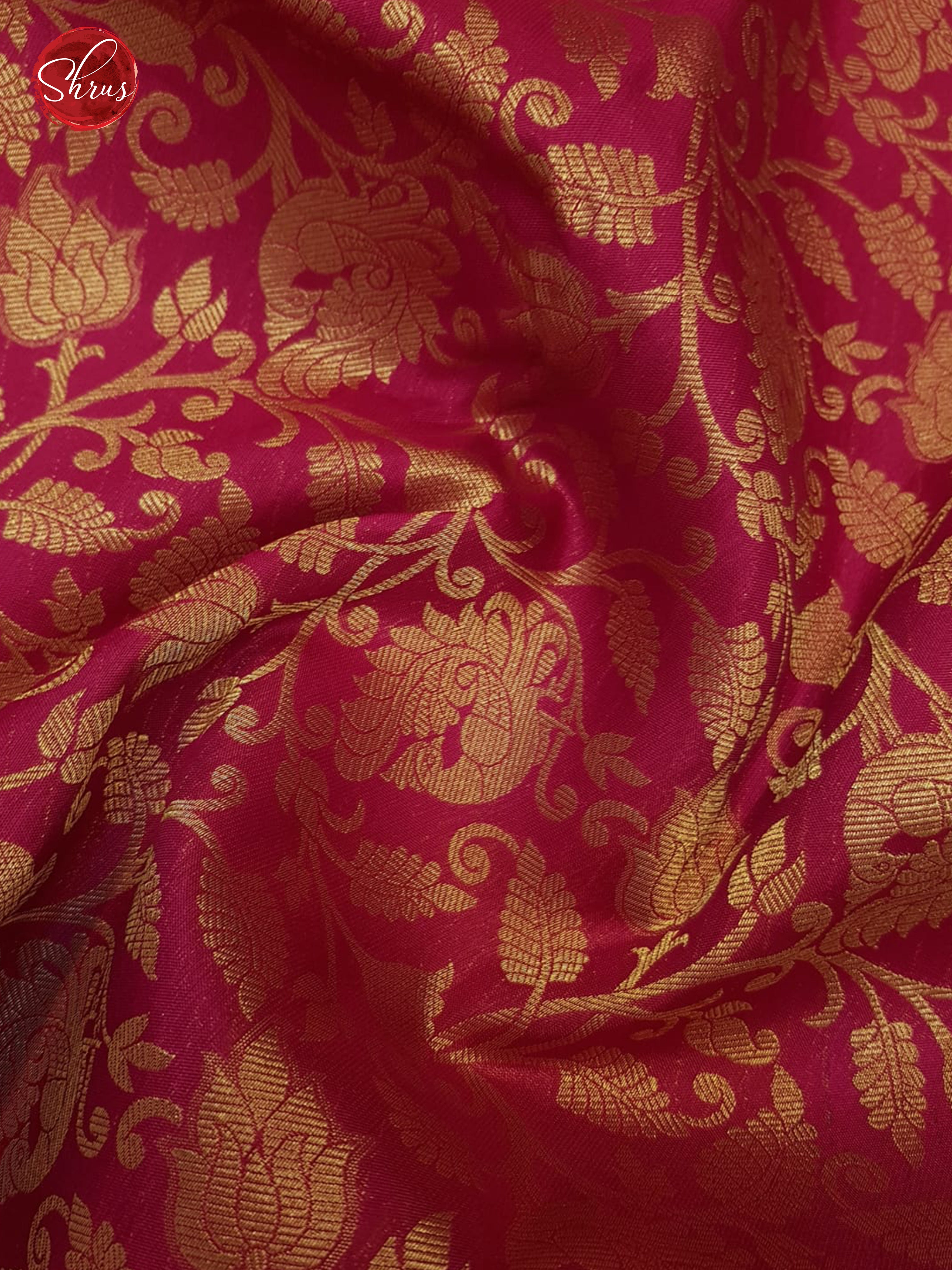 Pink (Single Tone) - Kanchipuram Silk Saree - Shop on ShrusEternity.com