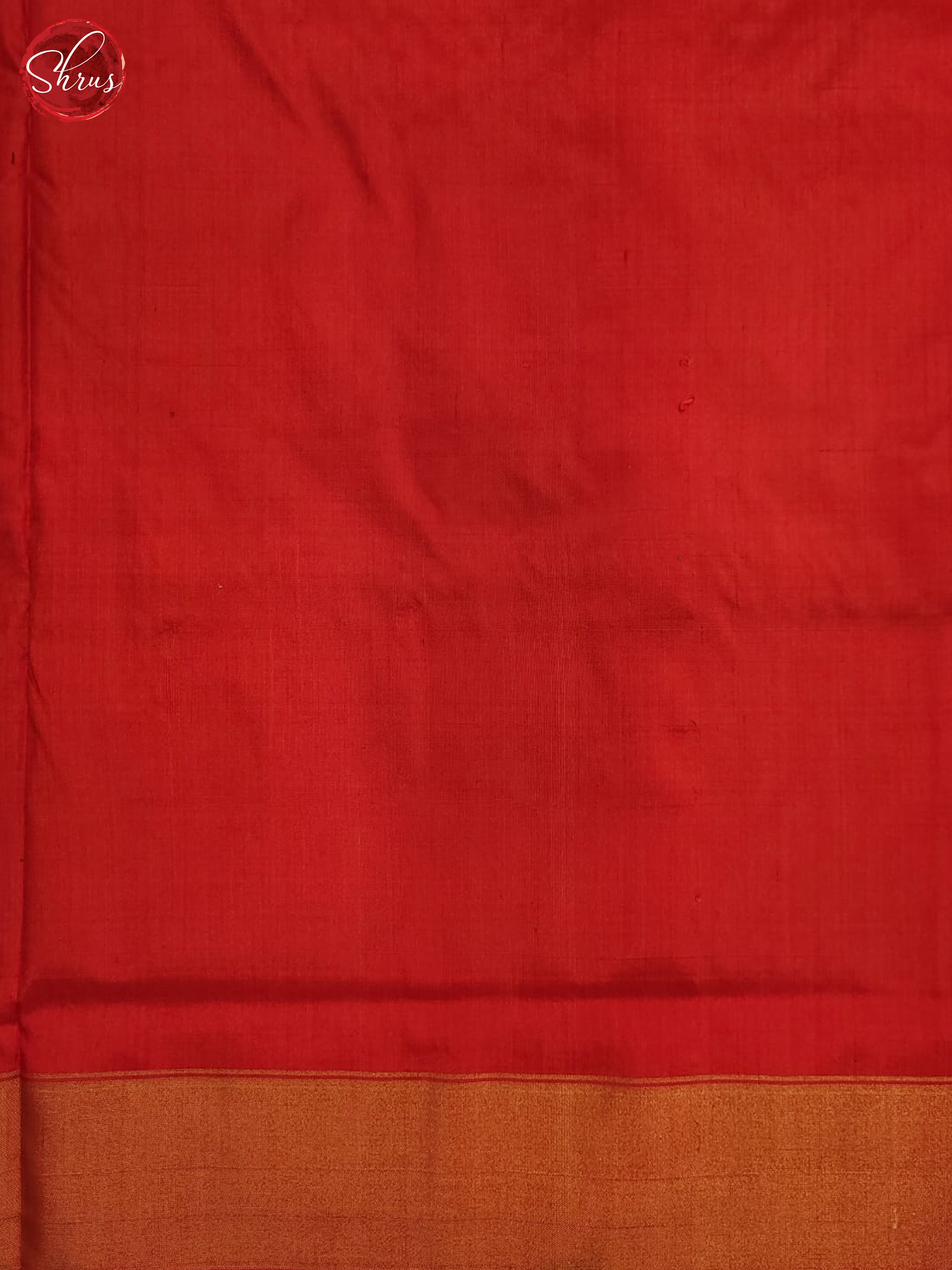 Green and Red- Ikkat Silk Saree - Shop on ShrusEternity.com