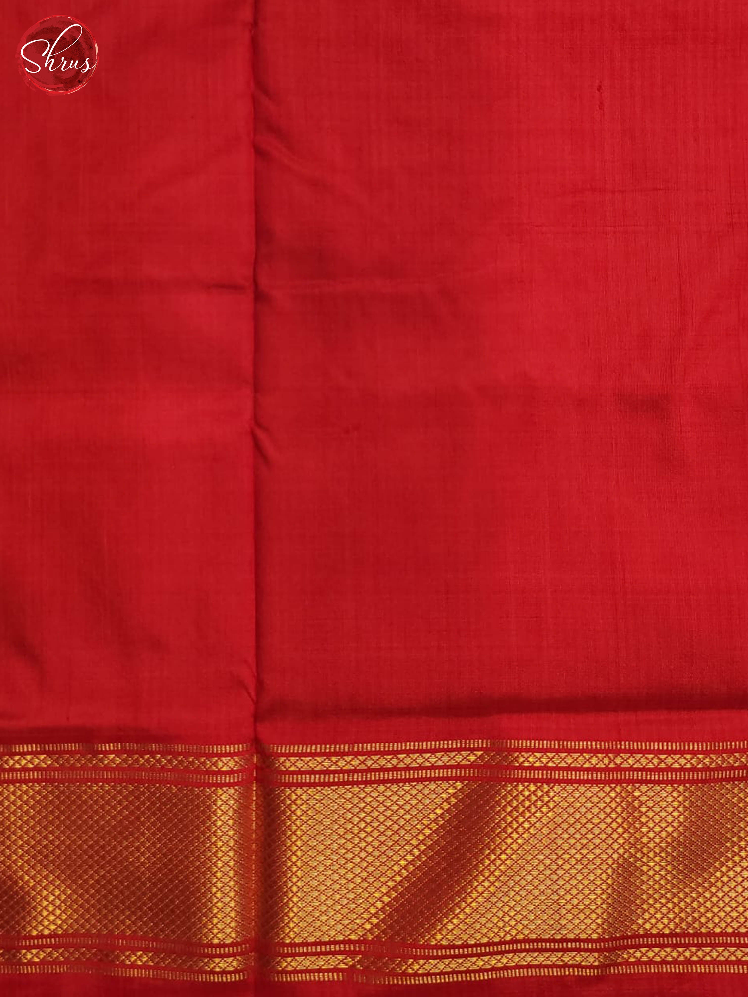 Green and Red- Ikkat Silk Saree - Shop on ShrusEternity.com