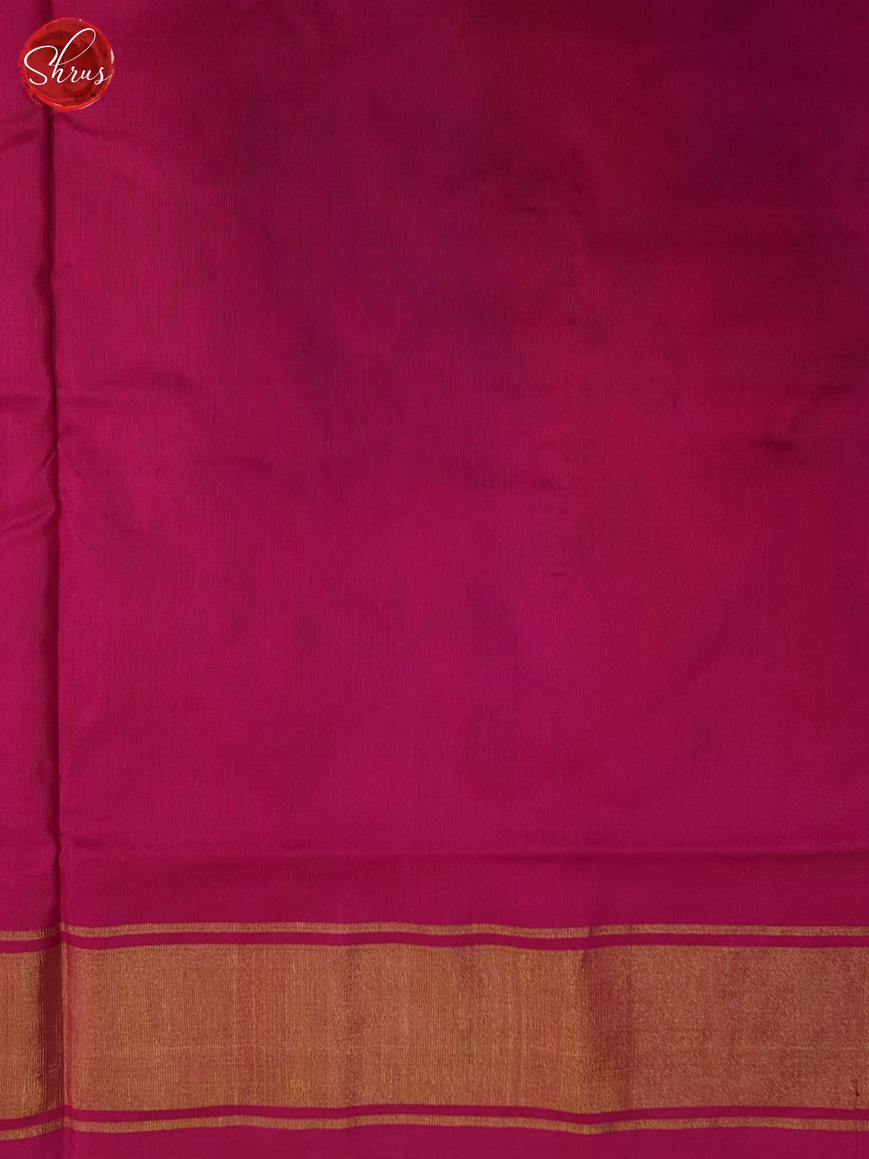 Pink(Single Tone)- Ikkat Silk Saree - Shop on ShrusEternity.com