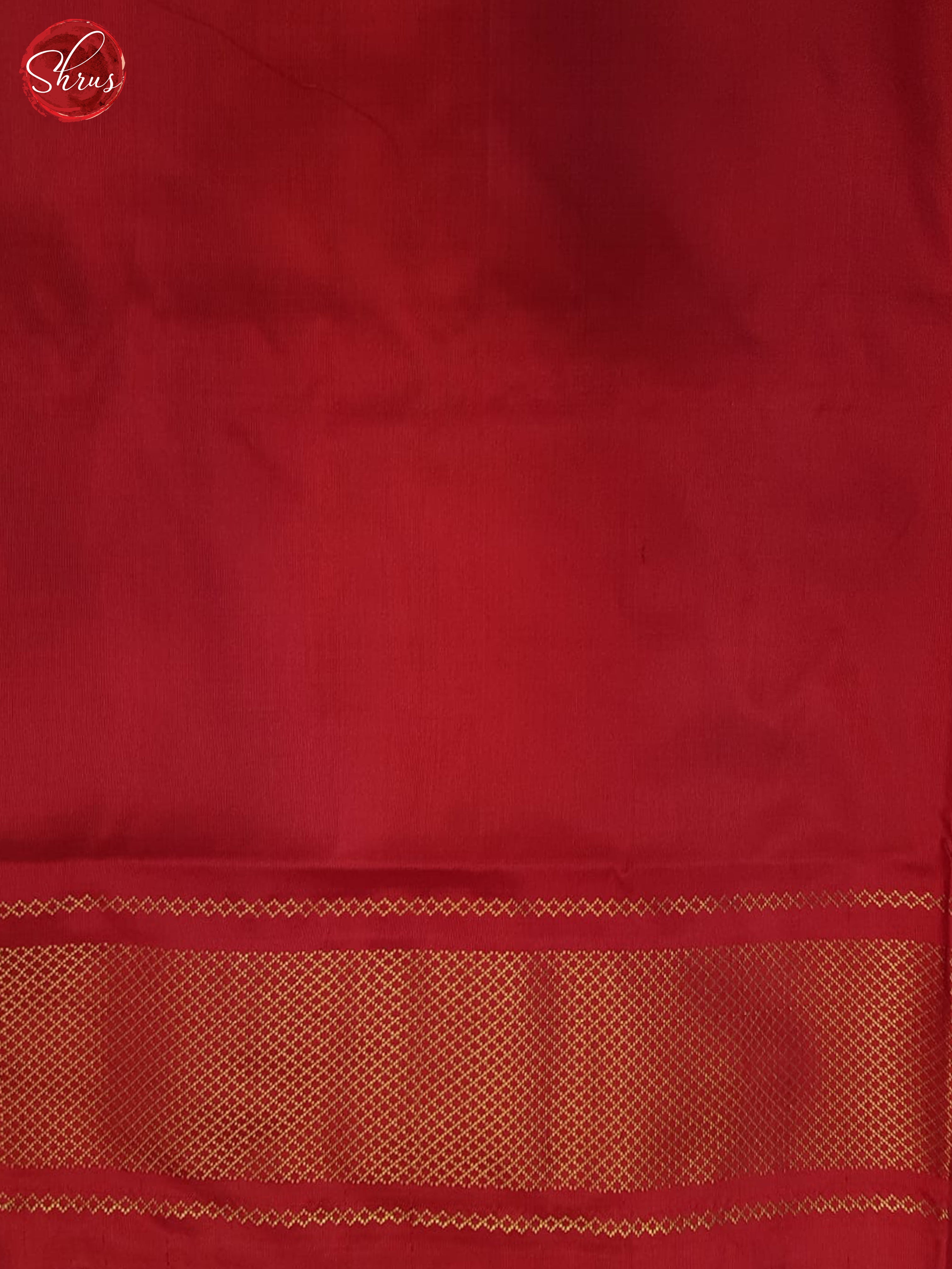 Grey & Red - Ikkat Silk Saree - Shop on ShrusEternity.com