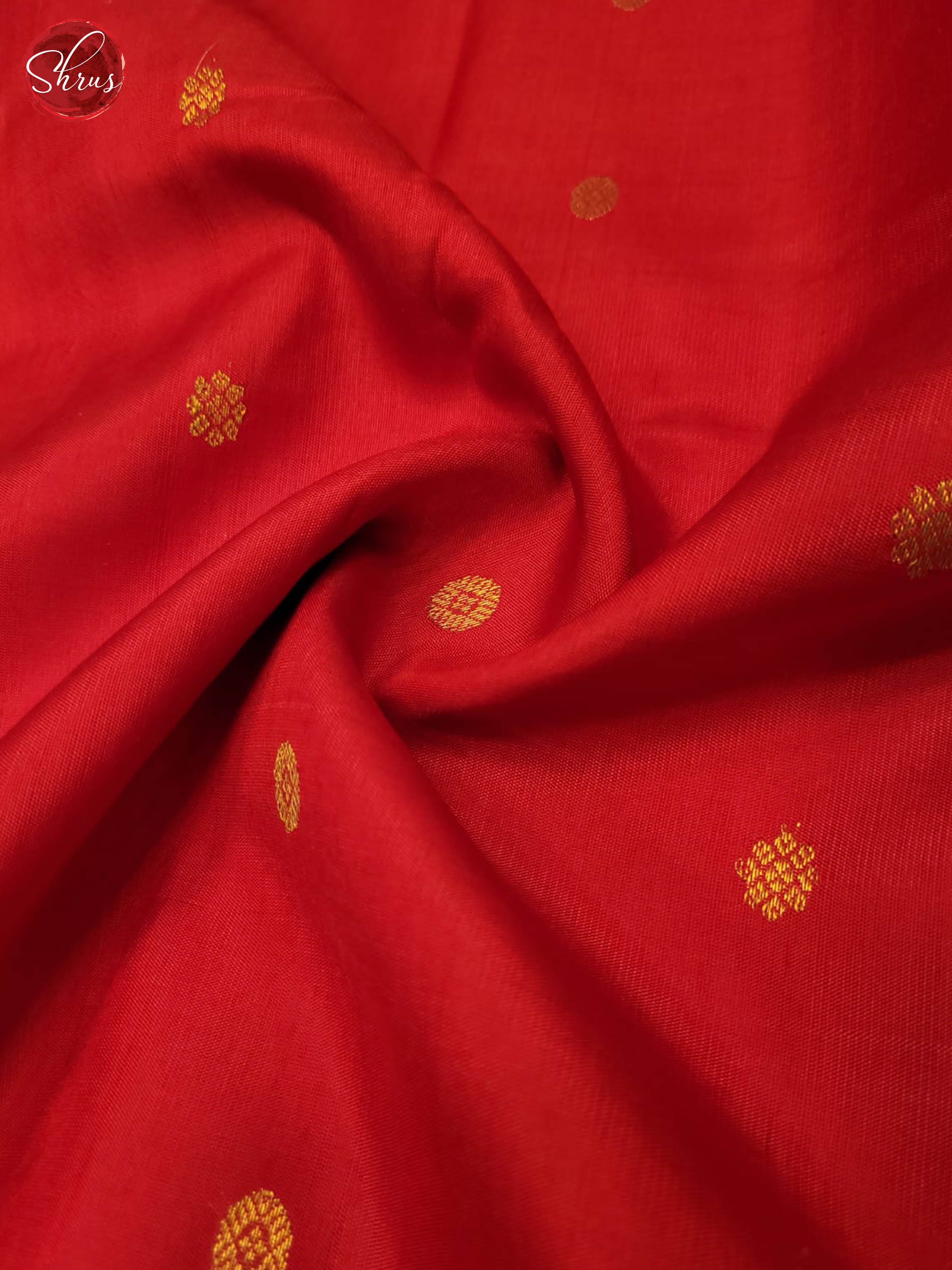 Red and black-Gadwal Silk - Shop on ShrusEternity.com