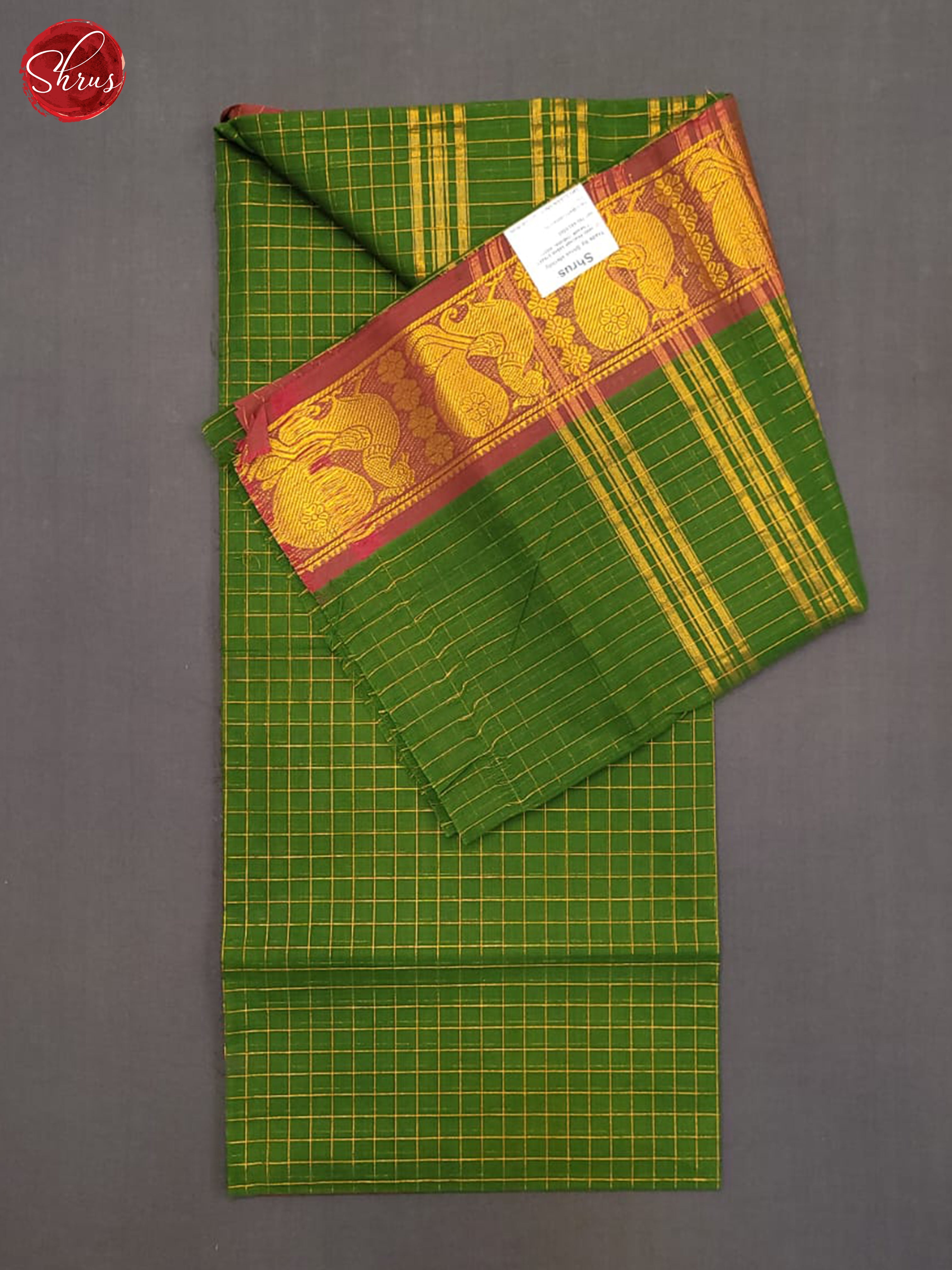Green & Pink - Chettinad Cotton Saree - Shop on ShrusEternity.com