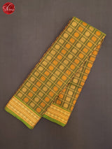 Green   - Kanchi Cotton Saree - Shop on ShrusEternity.com